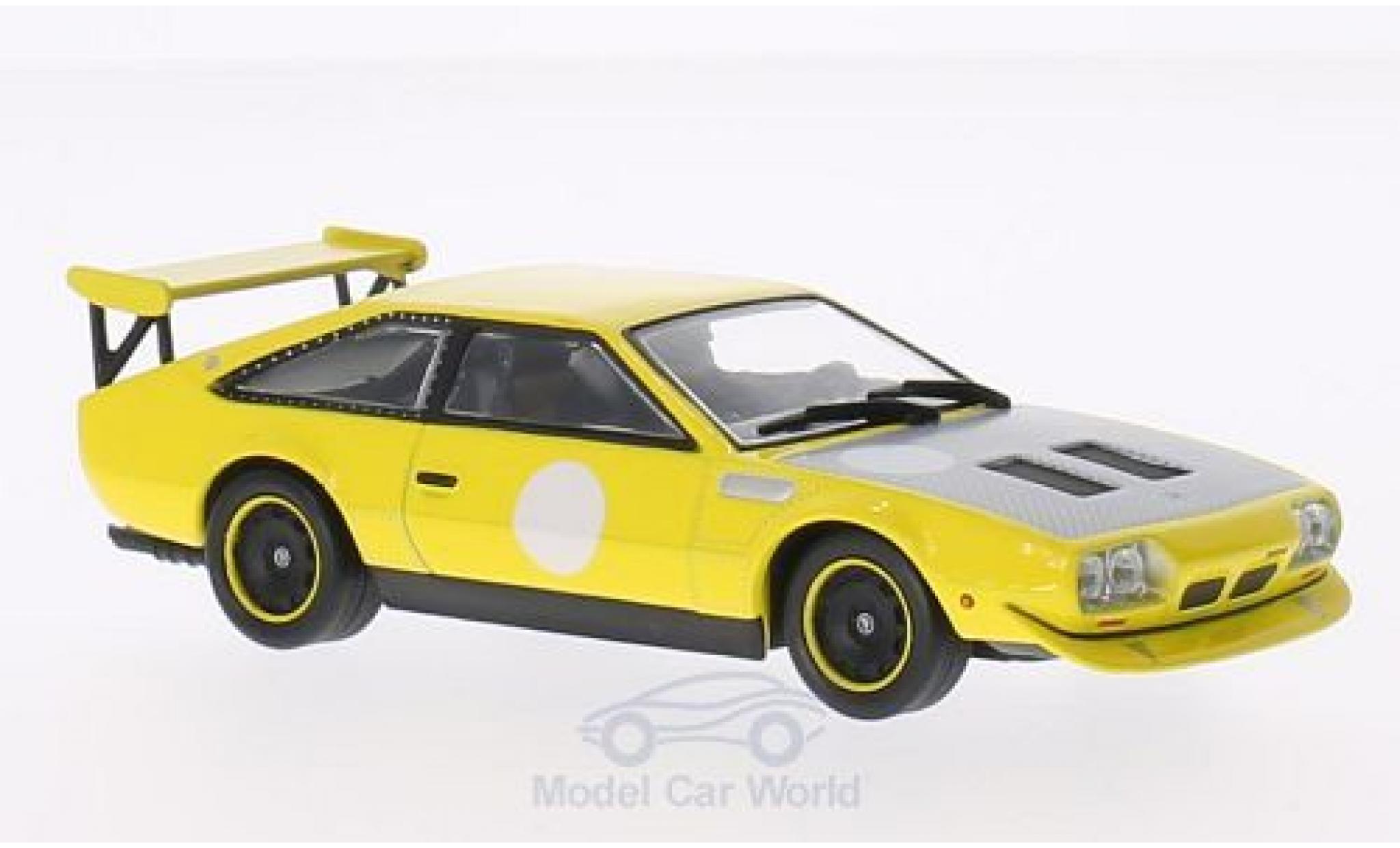 Lamborghini Jarama 1/43 WhiteBox Rally yellow 1973 diecast model cars