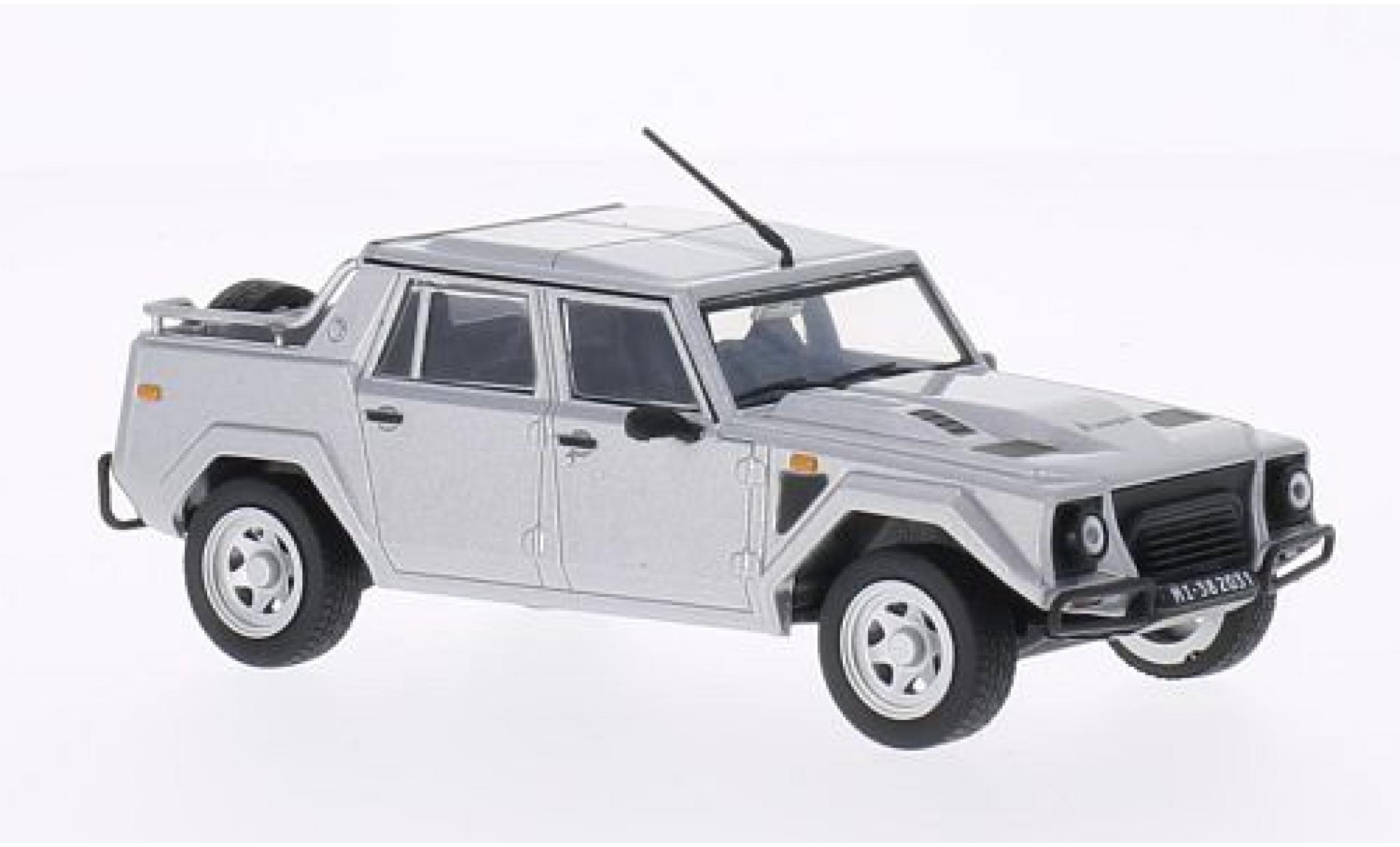 Lamborghini LM 1/43 WhiteBox 002 grey 1986 diecast model cars