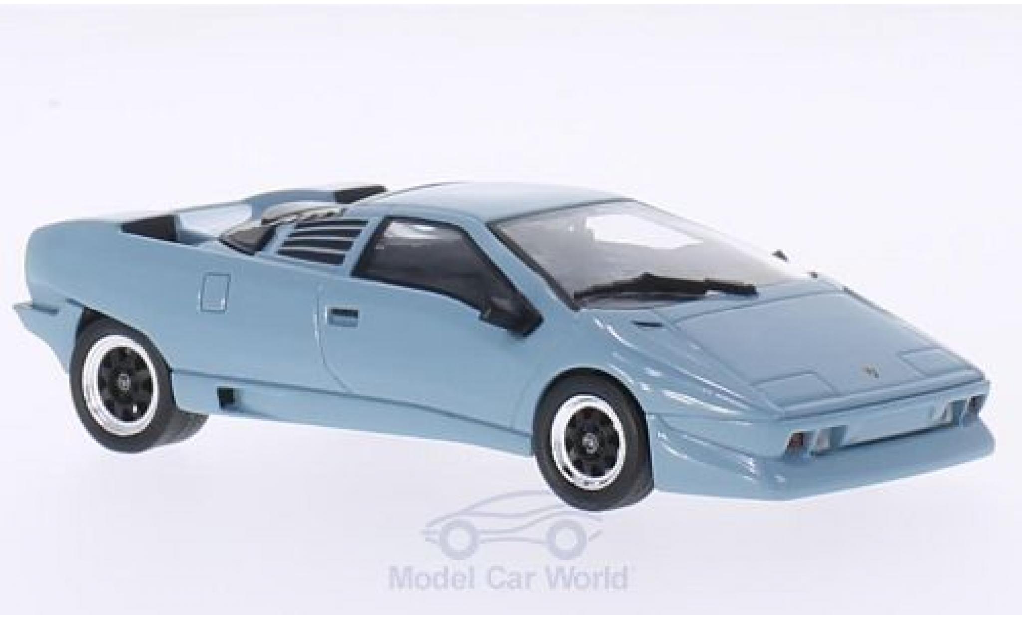 Lamborghini P132 1/43 WhiteBox Predotipo blue 1986 diecast model cars