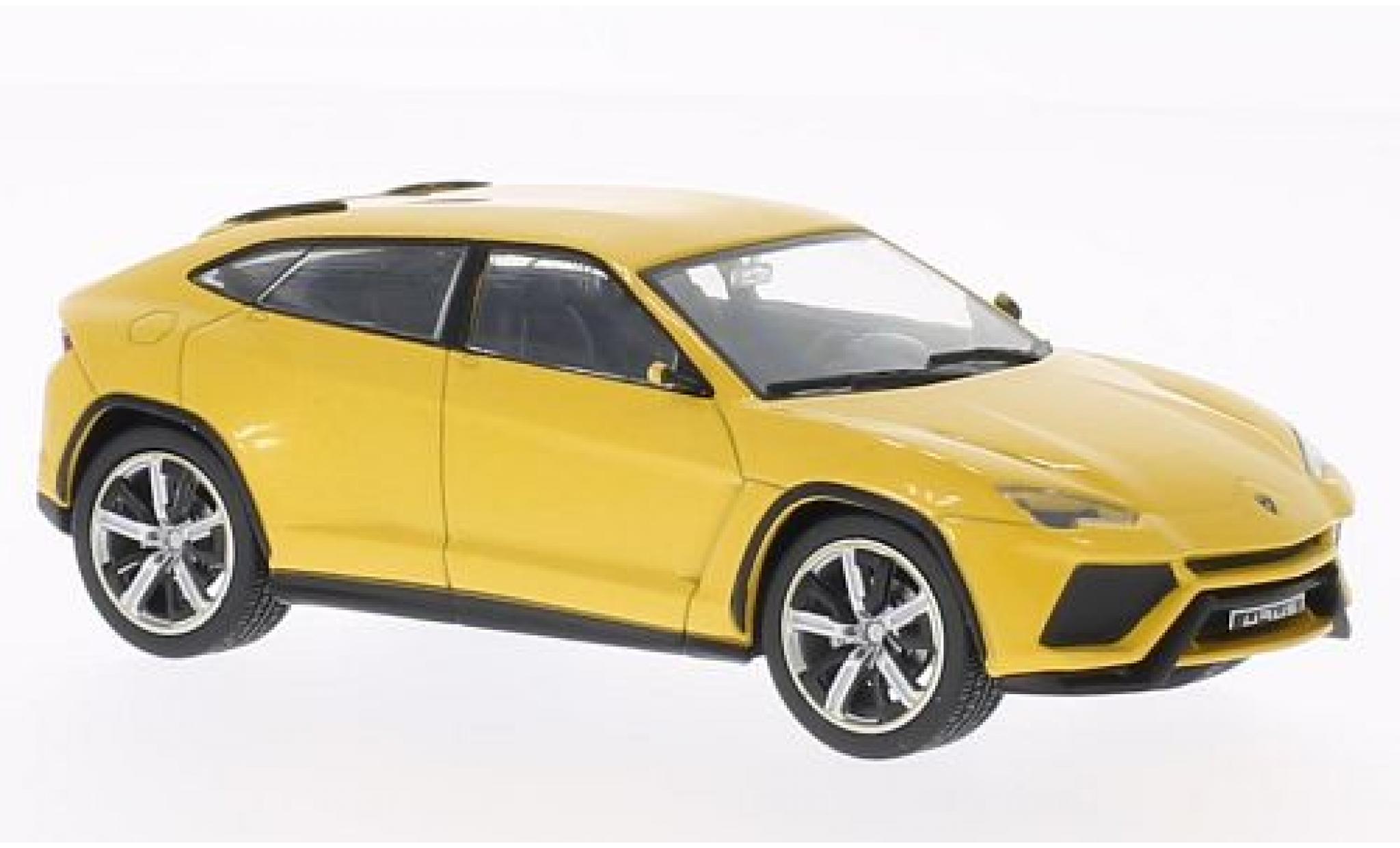 Lamborghini Urus 1/43 WhiteBox metallic yellow 2012 diecast model cars