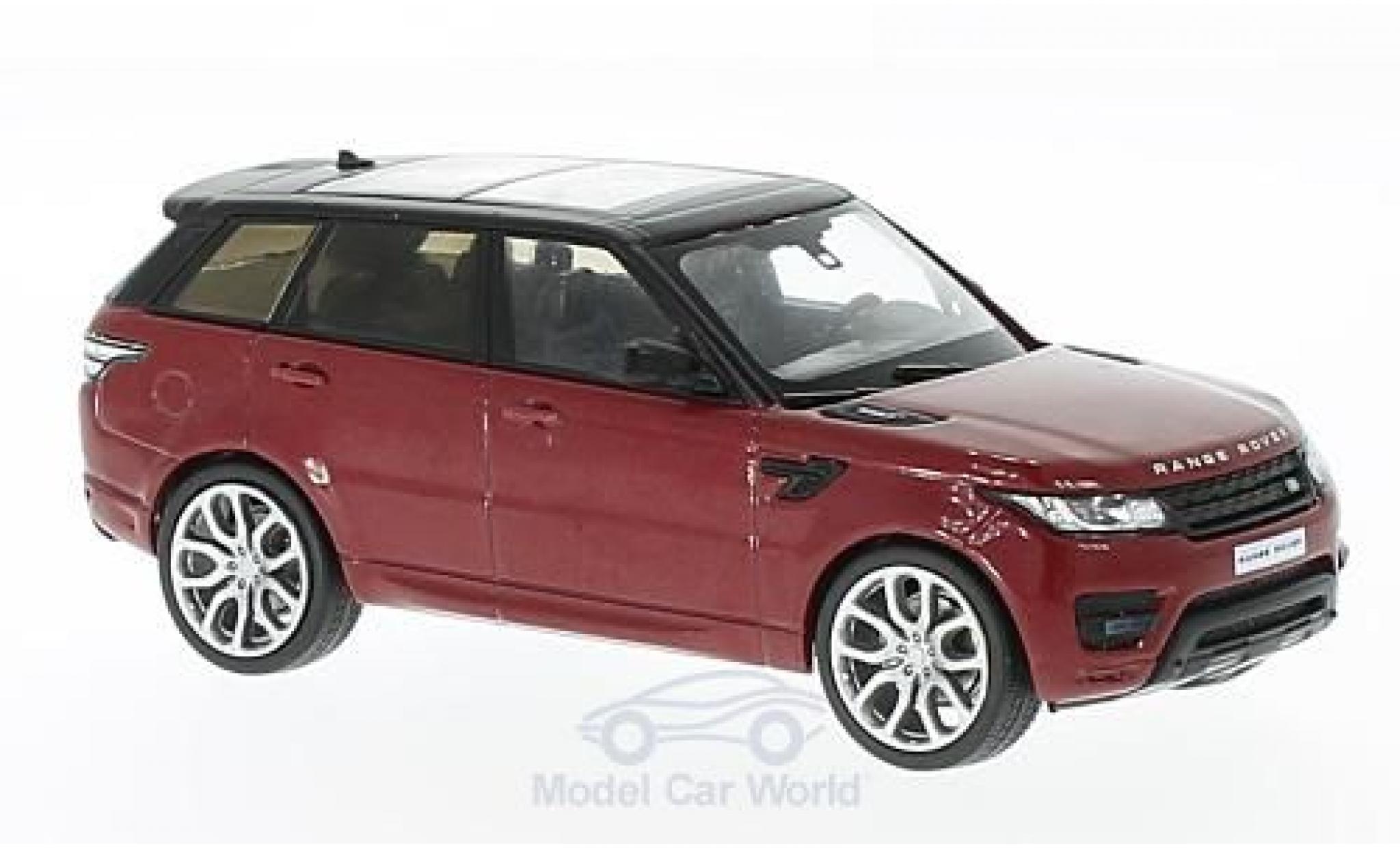 Land Rover Range Rover 1/43 WhiteBox Sport metallic red/black 2014 diecast model cars