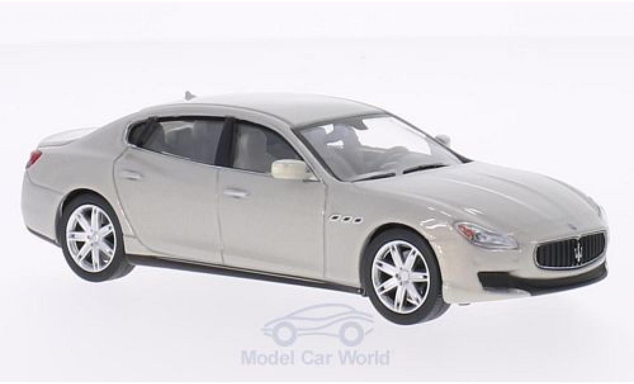 Maserati Quattroporte 1/43 WhiteBox GTS metallic grey 2013 diecast model cars
