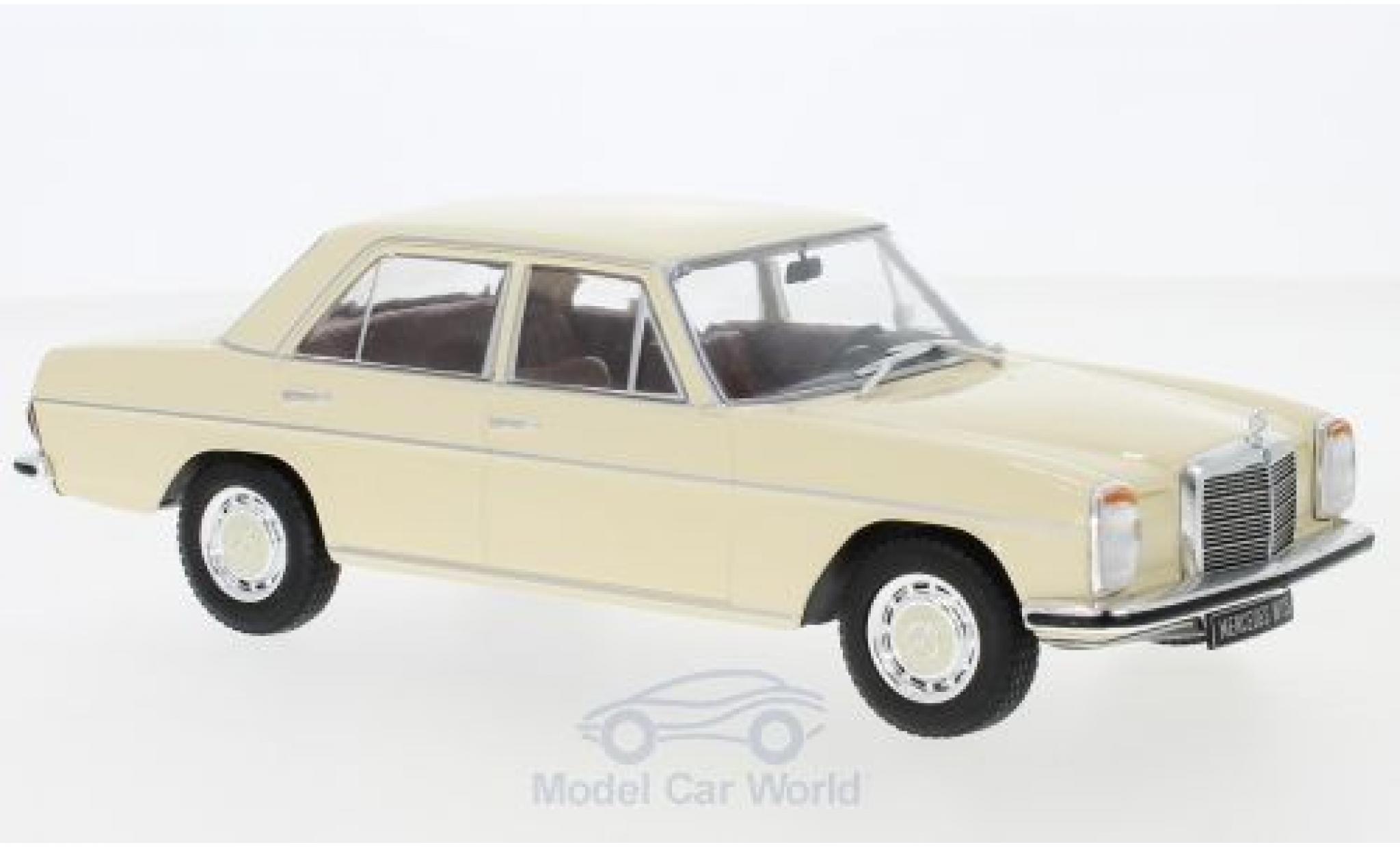 Mercedes 200 1/24 WhiteBox D (W115) beige 1968 diecast model cars