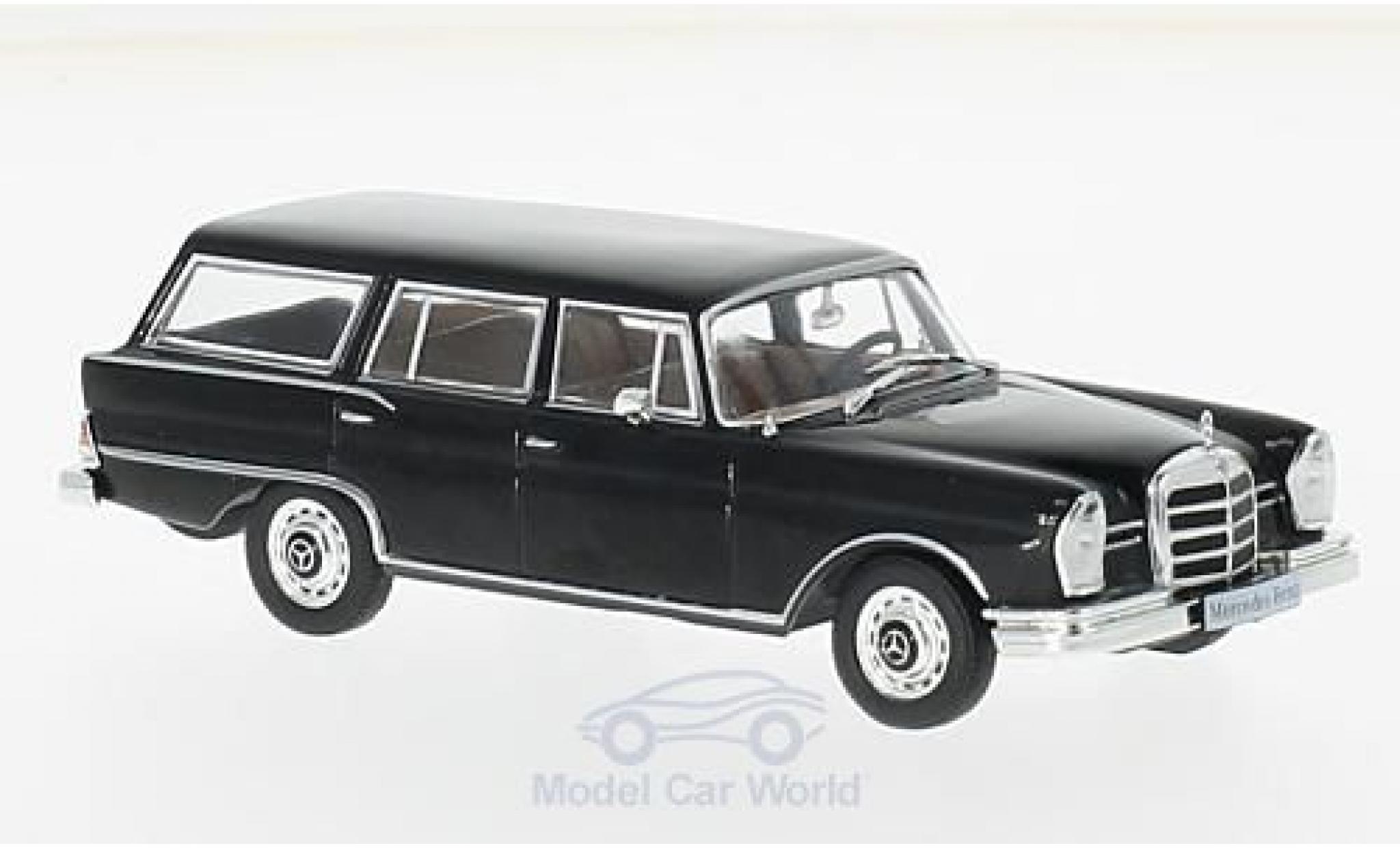 Mercedes 230 1967 1/43 WhiteBox S Universal black 1967 diecast model cars