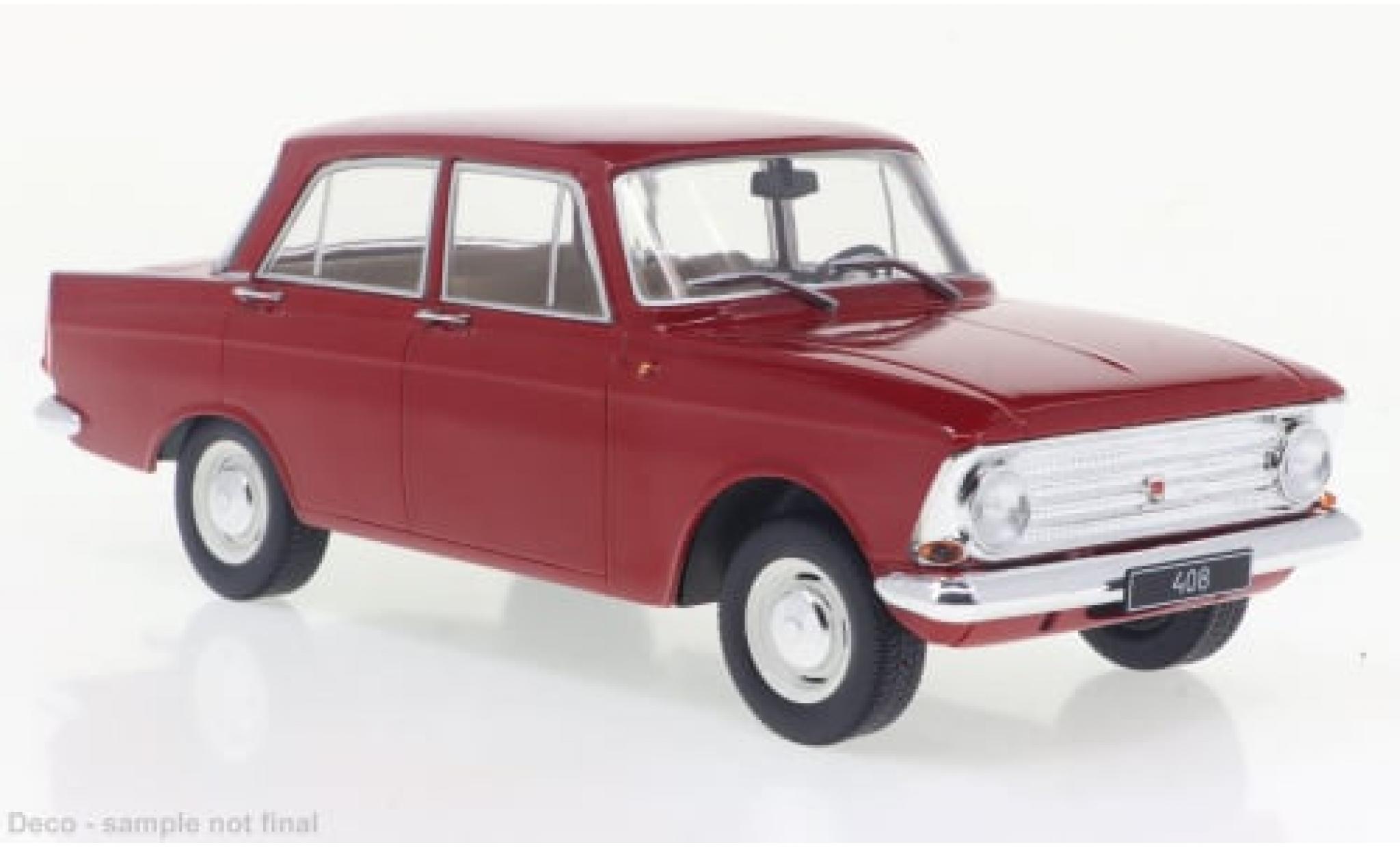 Moskwitsch 408 1/24 WhiteBox red 1966 1:24 diecast model cars