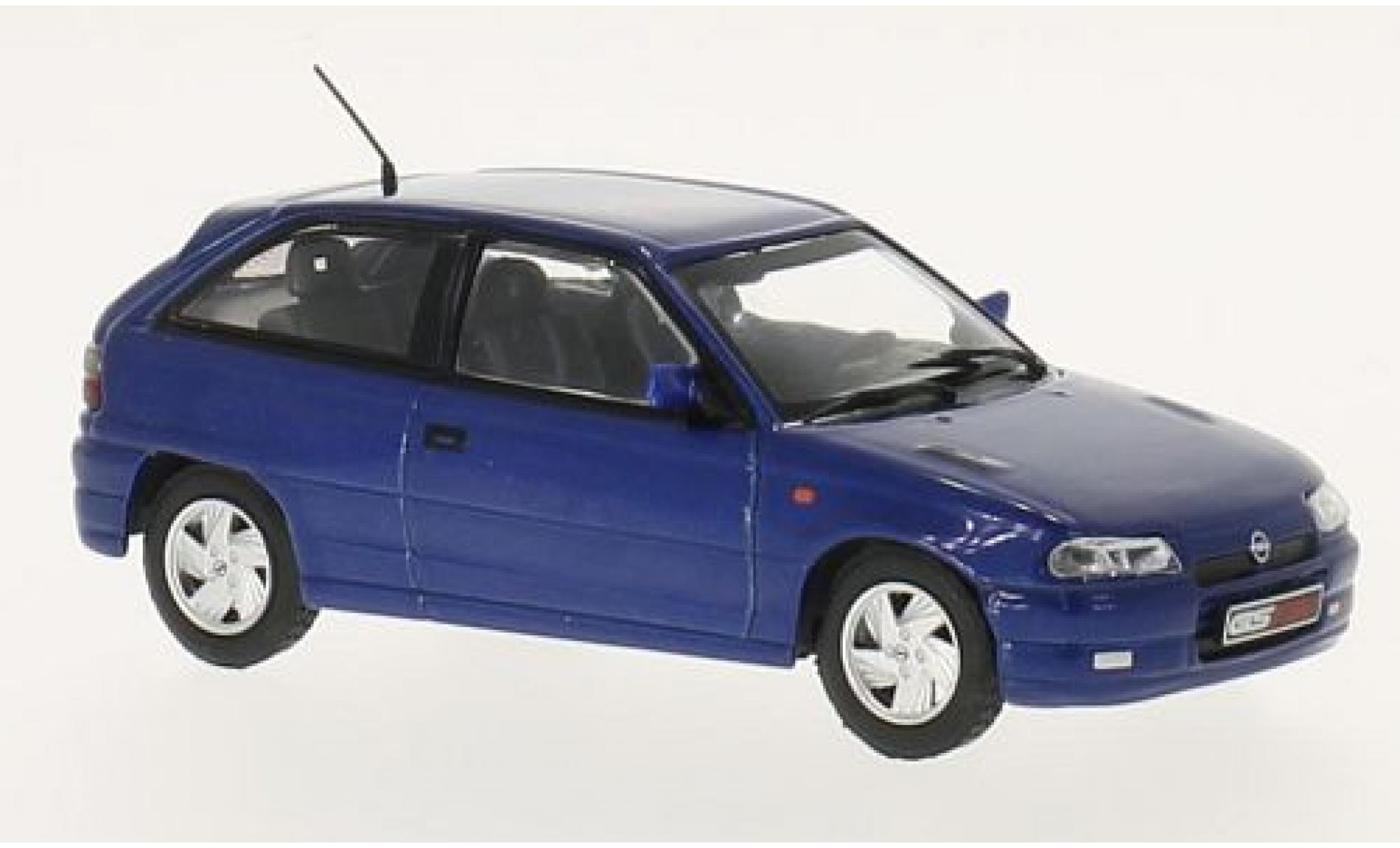 Opel Astra 1/43 WhiteBox F GSi metallic blue 1992 diecast model cars