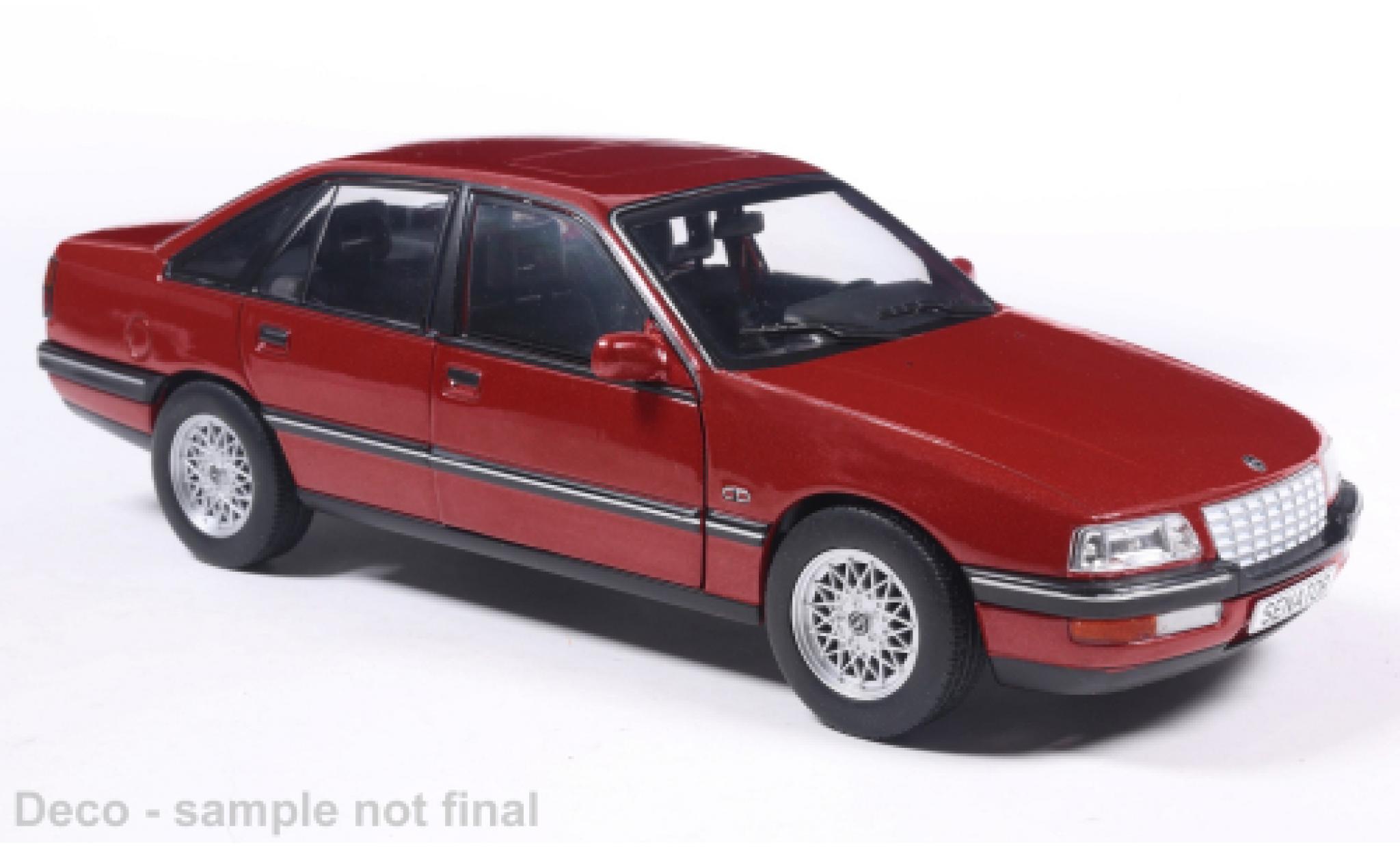 Opel Senator 1/24 WhiteBox B red 1987 1:24 diecast model cars
