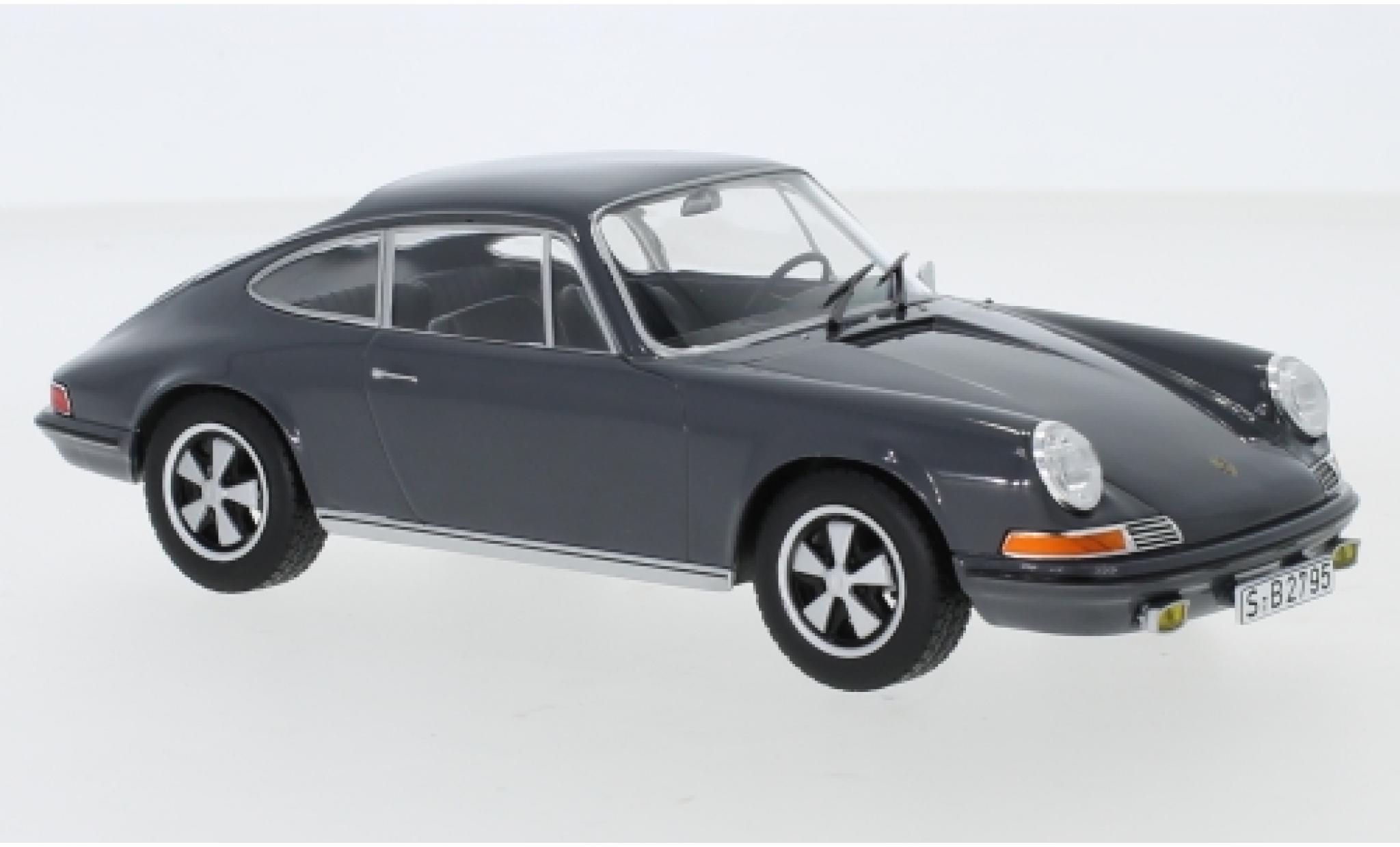 Porsche 911 1/24 WhiteBox S grey 1968 diecast model cars