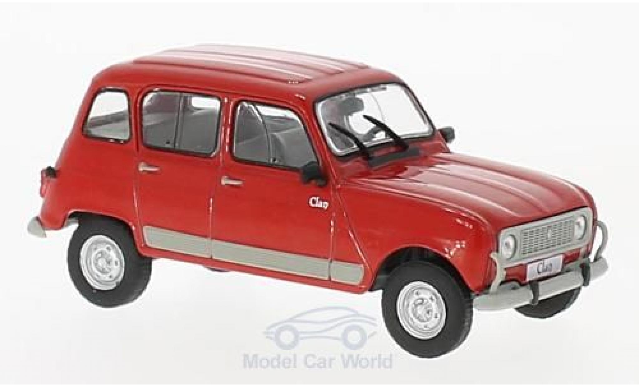 Renault 4 L 1/43 WhiteBox Clan red 1978 diecast model cars