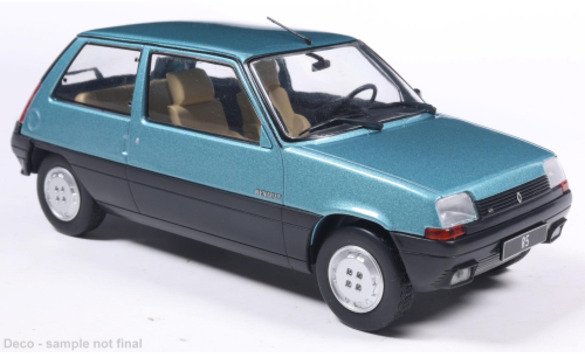 Renault 5 1/24 WhiteBox GTL blue 198 1:24 diecast model cars