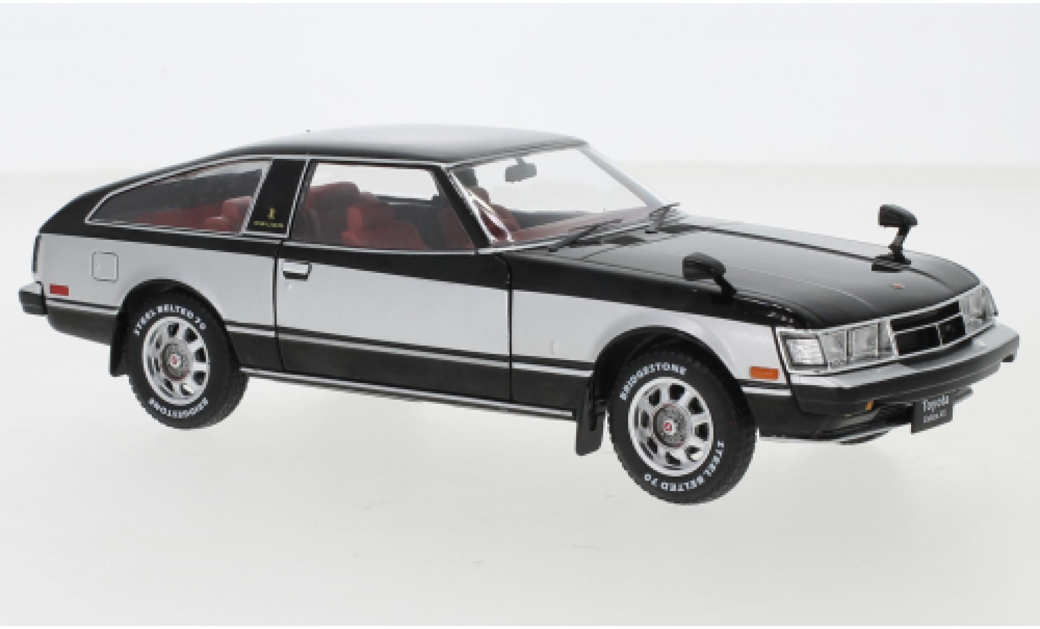 Toyota Celica 1/24 WhiteBox XX black/grey RHD 1978 diecast model cars