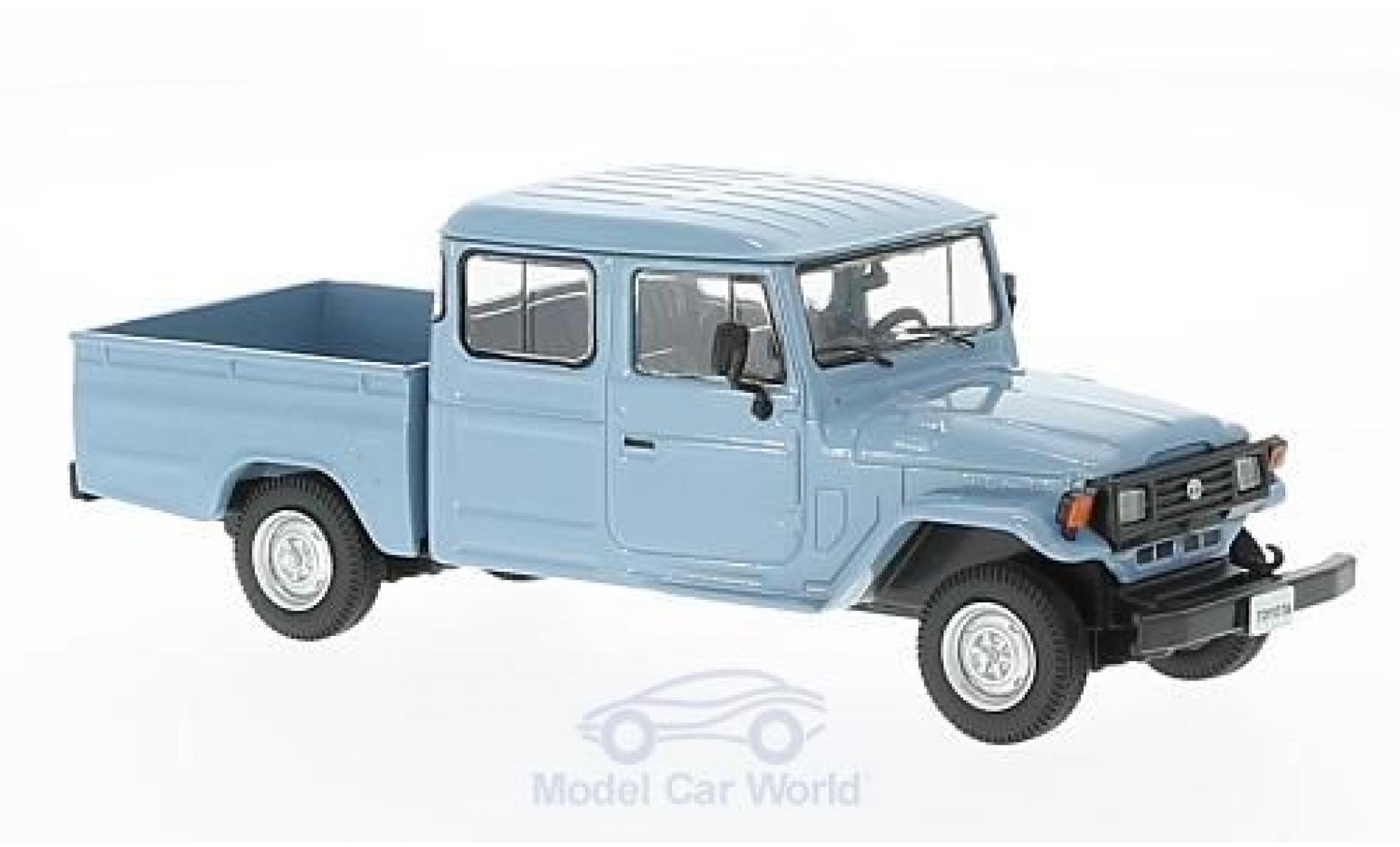 Toyota Land Cruiser 1/43 WhiteBox Bandeirante Pick Up blue 1976 diecast model cars