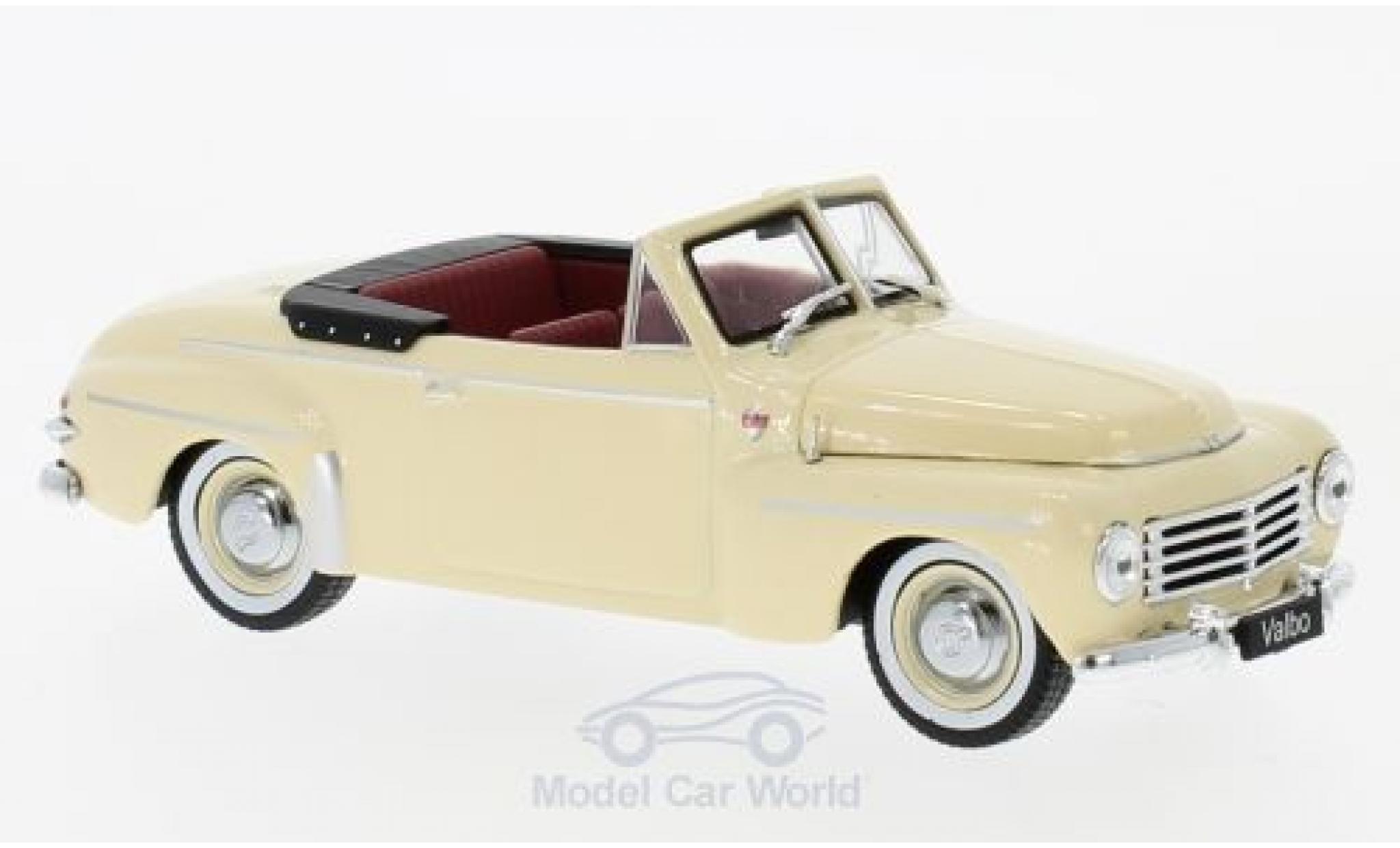 Volvo PV 445 1/43 WhiteBox Convertible Valbo beige 1953 diecast model cars