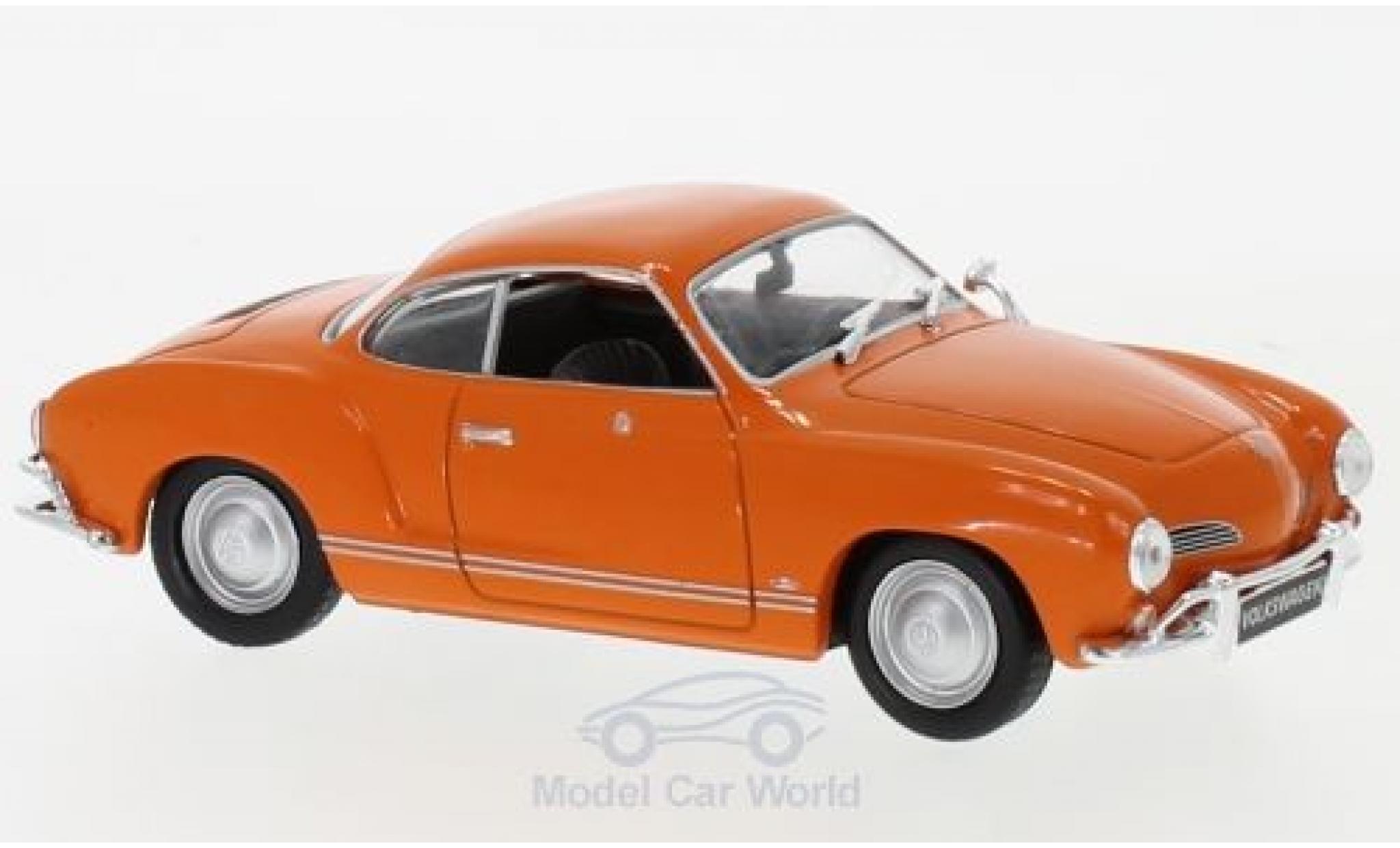 Volkswagen Karmann 1/43 WhiteBox Ghia orange 1962 diecast model cars