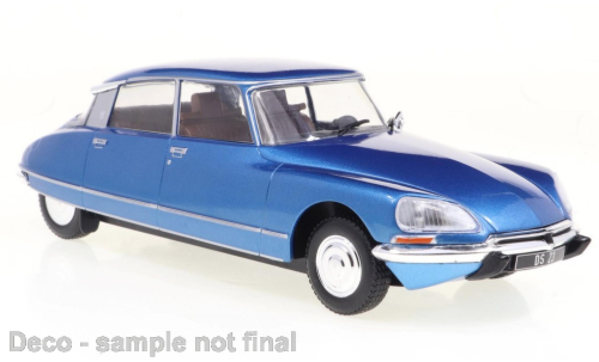 Citroen DS 1/24 WhiteBox 23 Pallas metallise blue 1973 diecast model cars