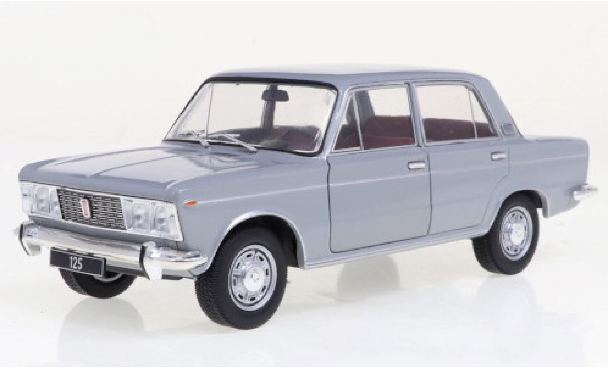Fiat 125 1/24 WhiteBox Special grey 1970 diecast model cars