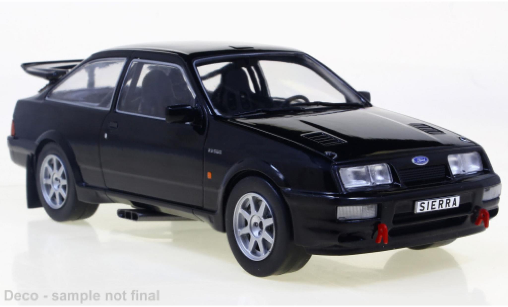 Ford Sierra 1/24 WhiteBox RS Cosworth black 1987 diecast model cars