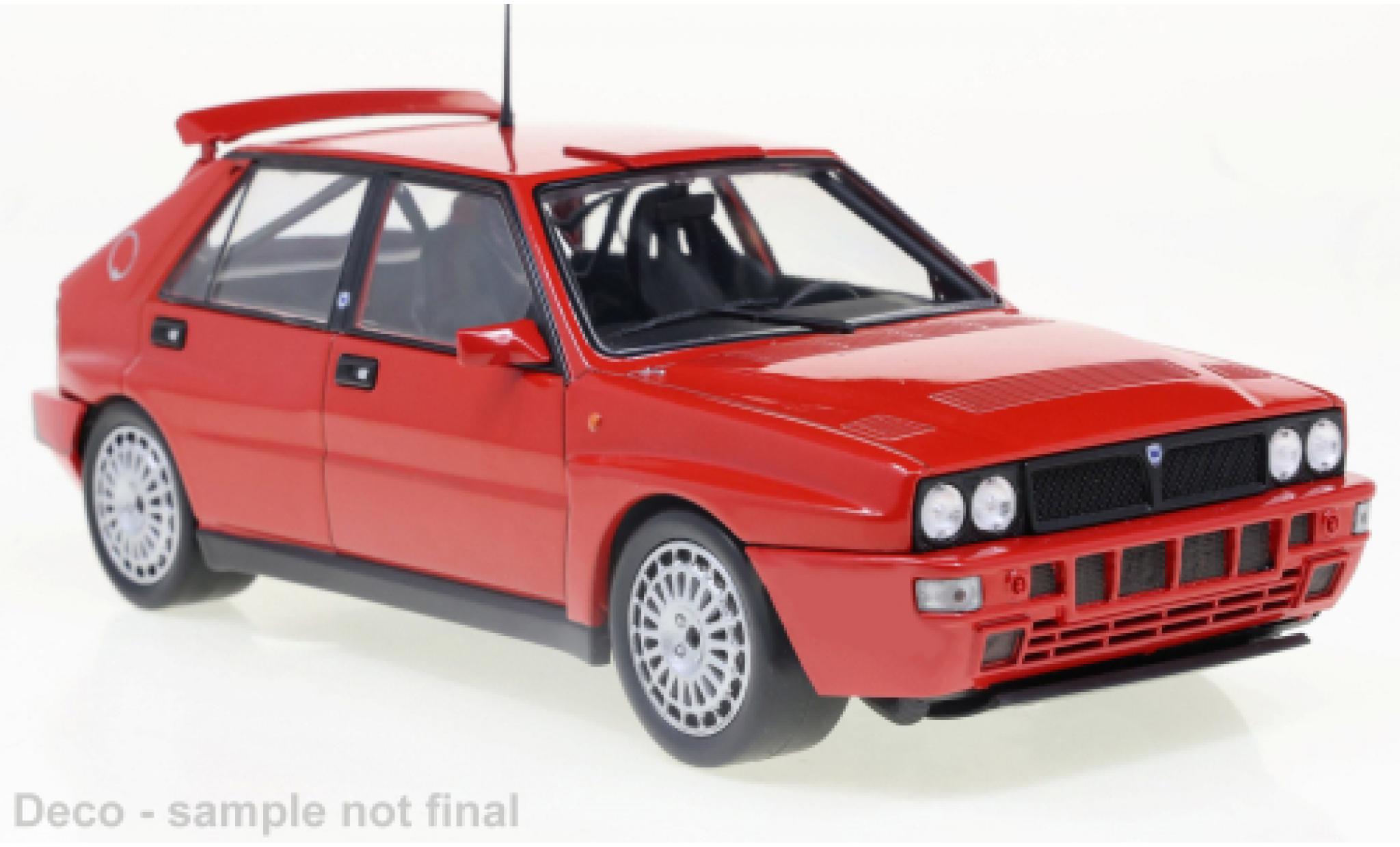 Lancia Delta 1/24 WhiteBox Integrale 16V red 1989 diecast model cars