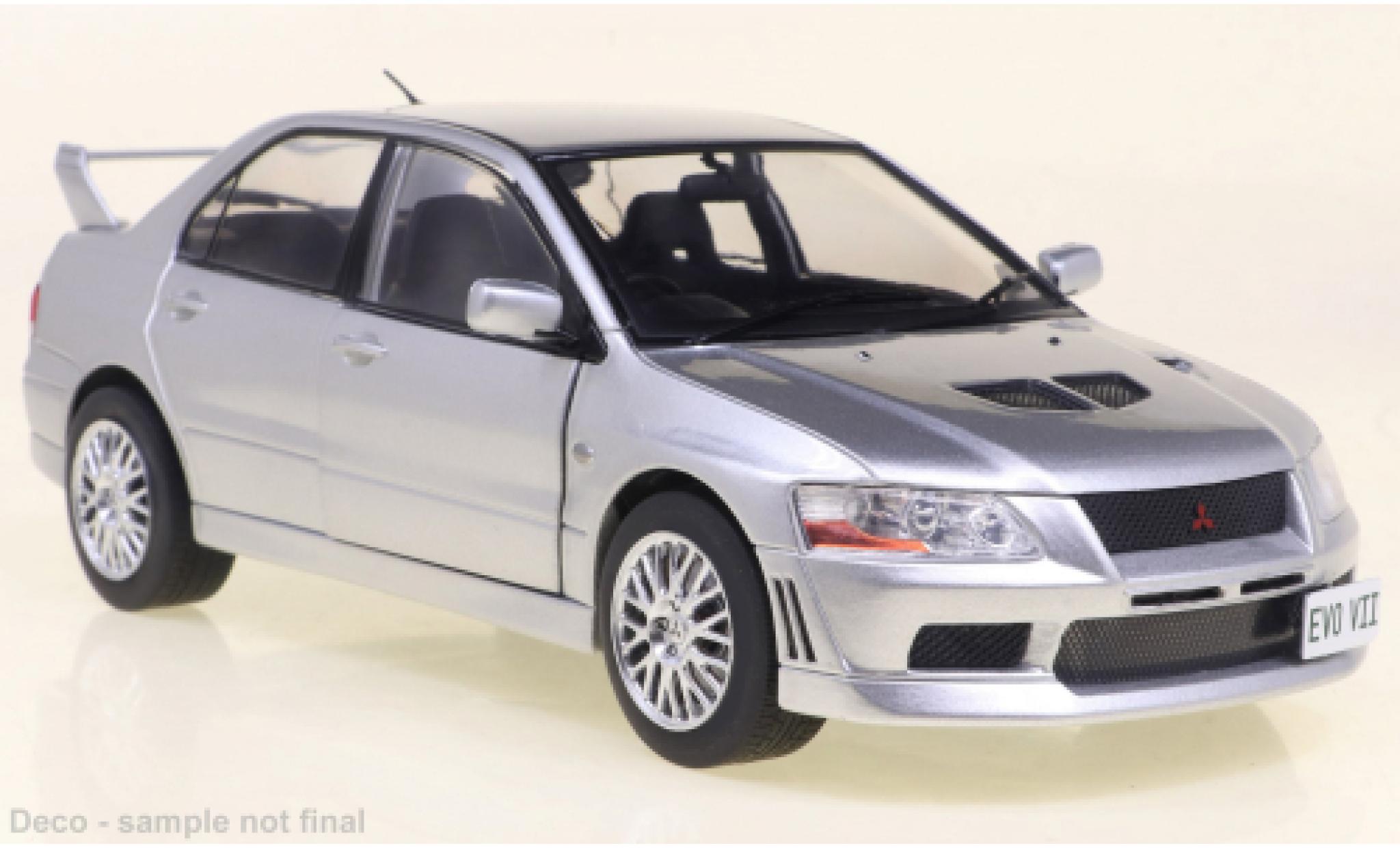 Mitsubishi Lancer 1/24 WhiteBox &eacute;volution VII d RHD 2001 diecast model cars