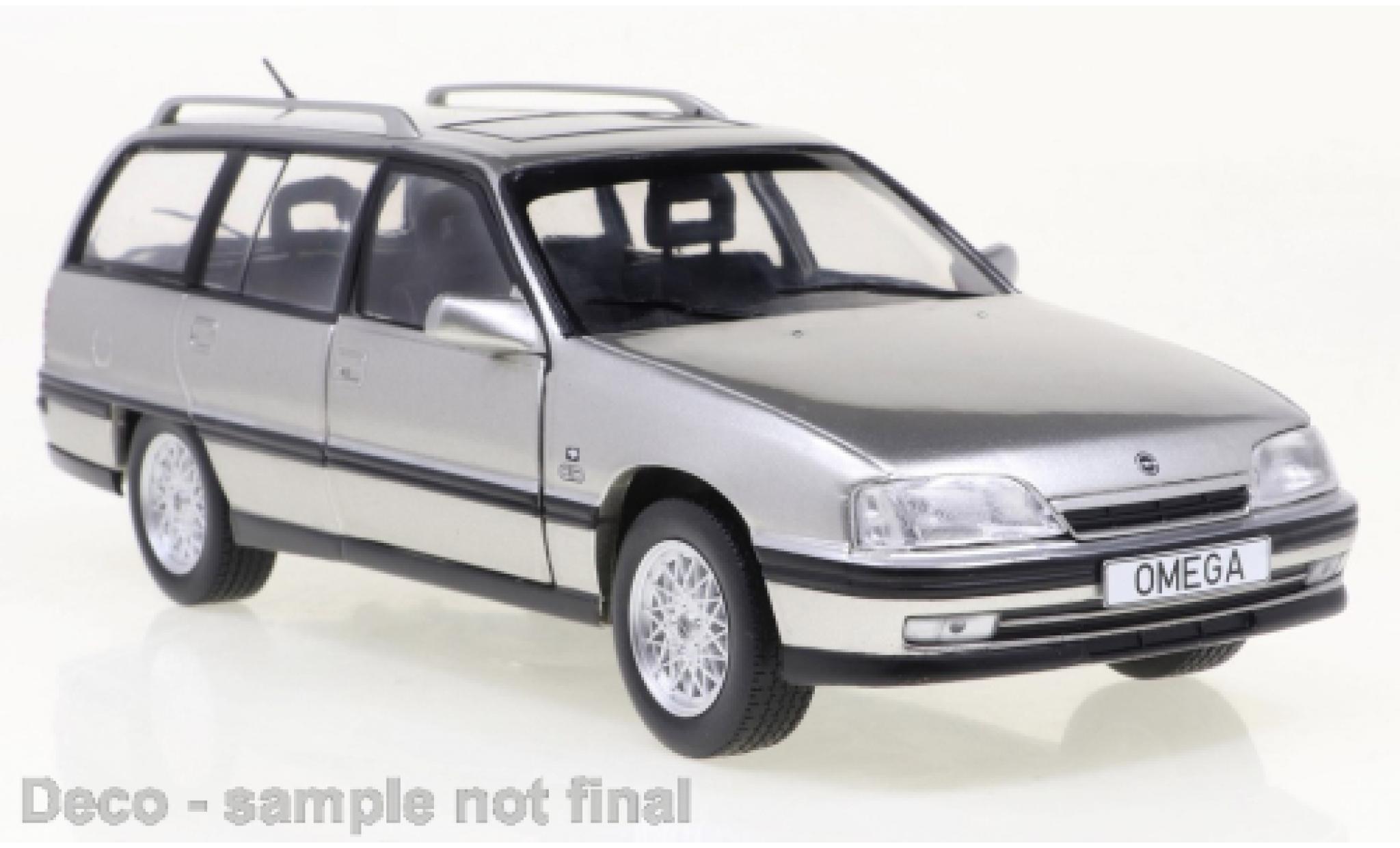 Opel Omega 1/24 WhiteBox A2 Caravan metallise grey 1990 diecast model cars