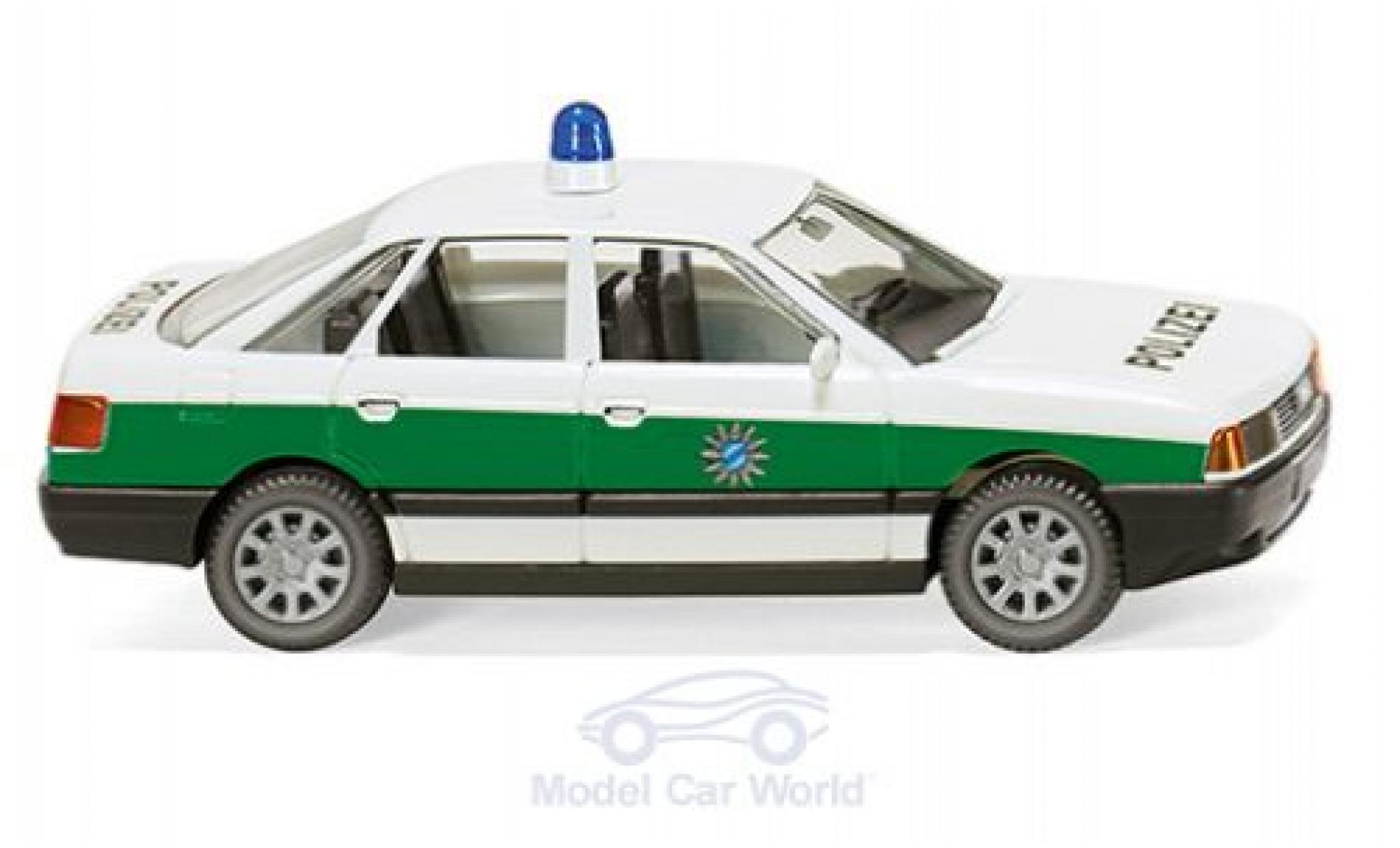 Audi 80 1/87 Wiking Police 1986 diecast model cars