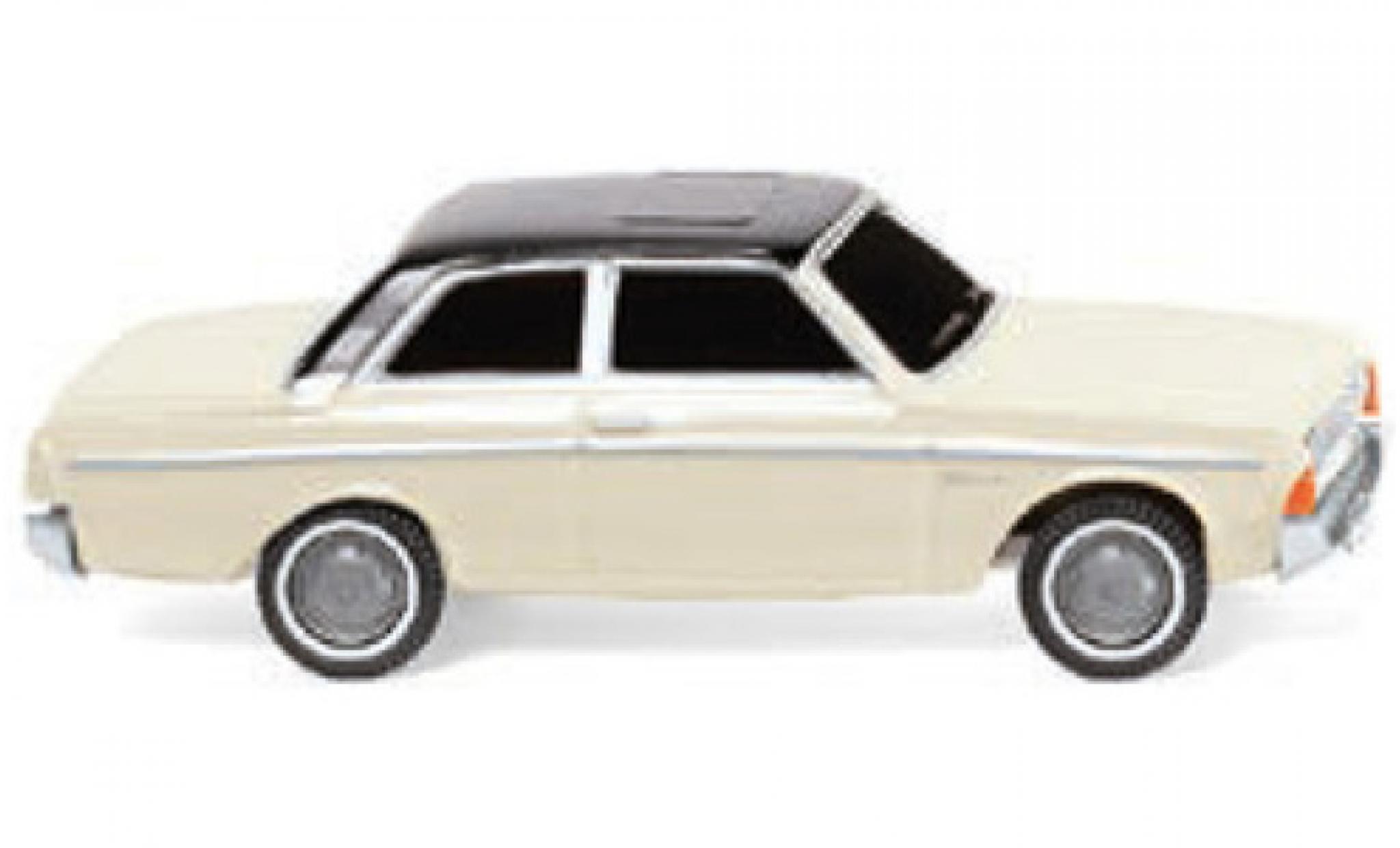 Ford 20M 1/87 Wiking (P5) white/black 1960 diecast model cars