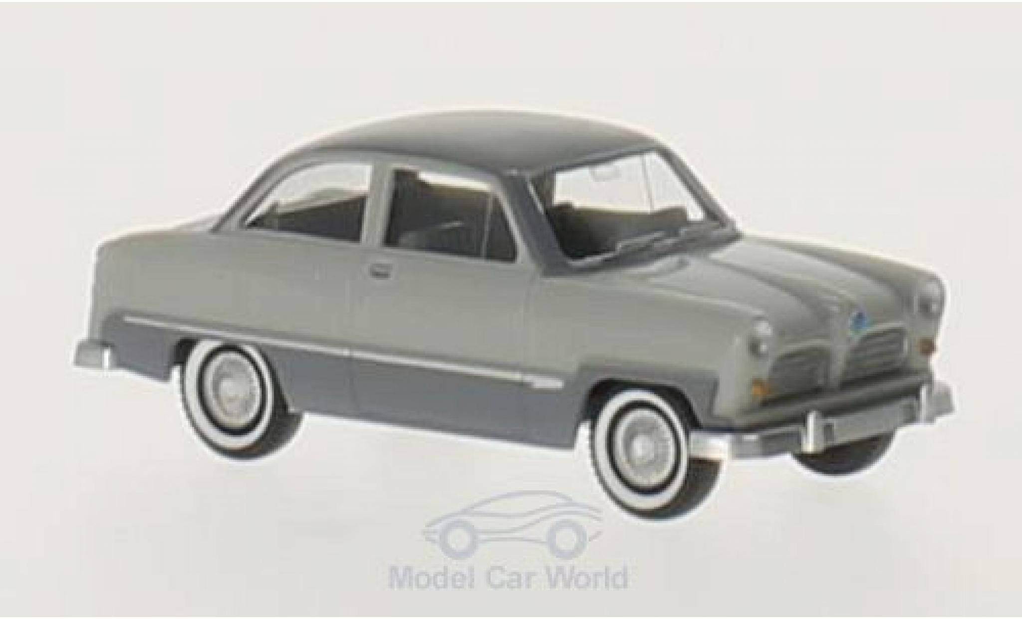 Ford Taunus 1/87 Wiking 12 M grey/grey diecast model cars