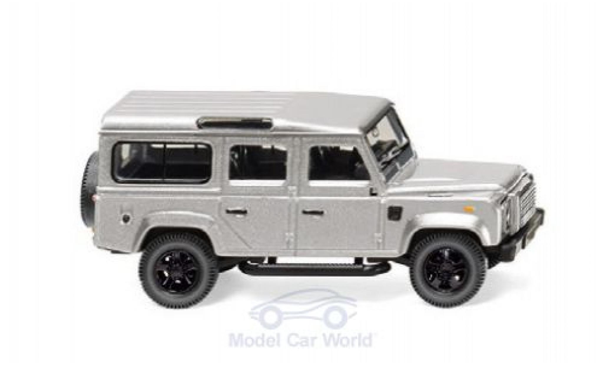 Land Rover Defender 1/87 Wiking 110 grey diecast model cars