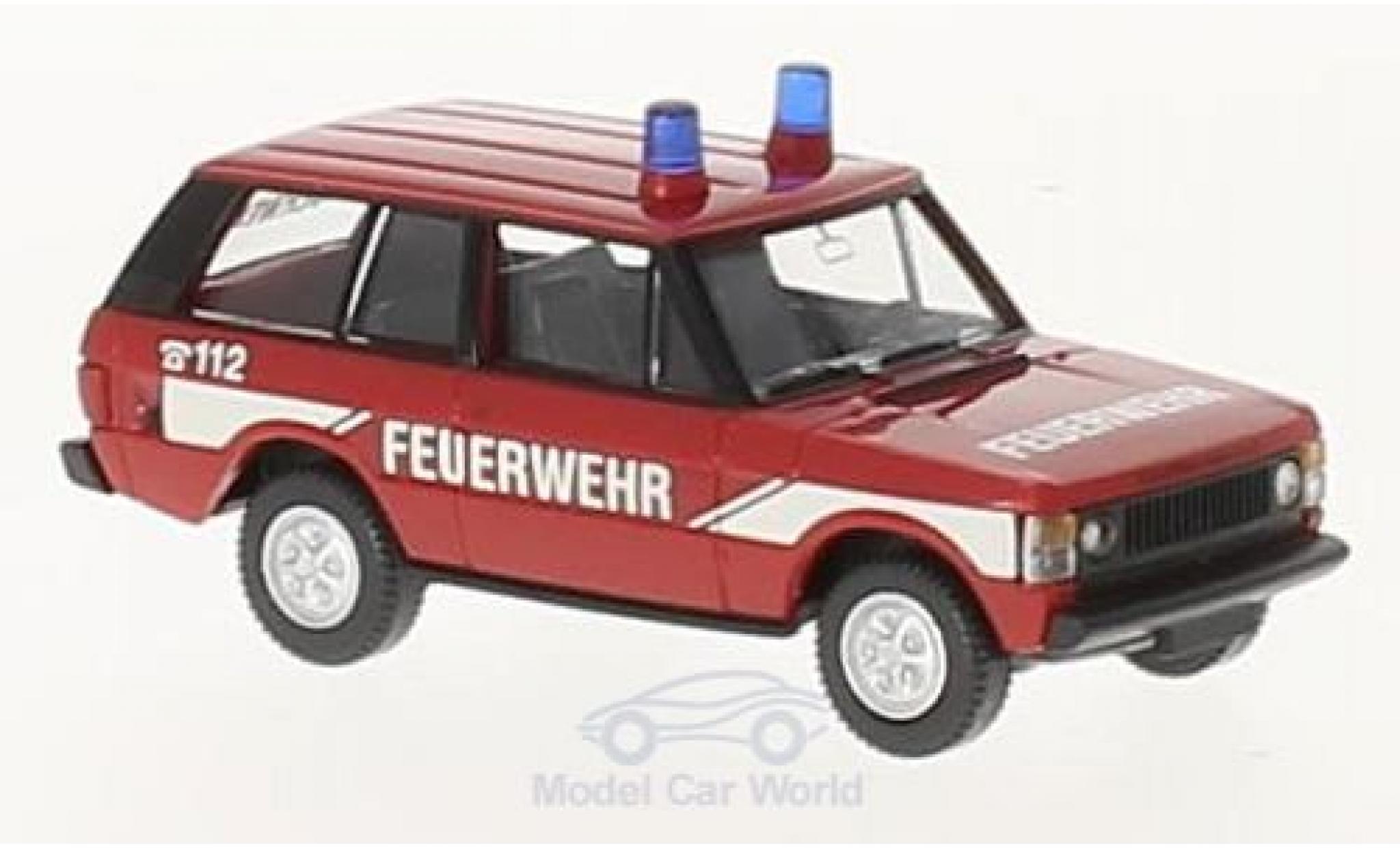 Land Rover Range Rover 1/87 Wiking Fire brigade diecast model cars