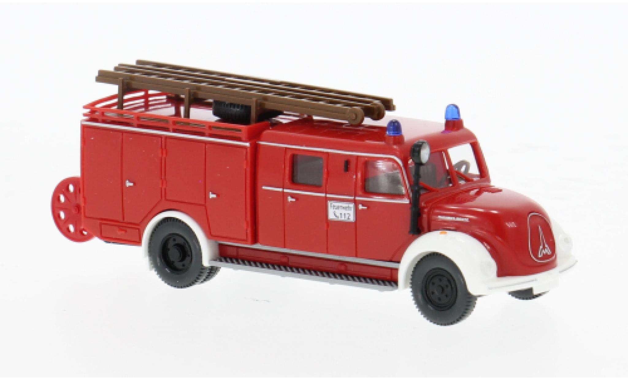 Magirus LF 16 1/87 Wiking 1956 Fire brigade 1:87 diecast model cars