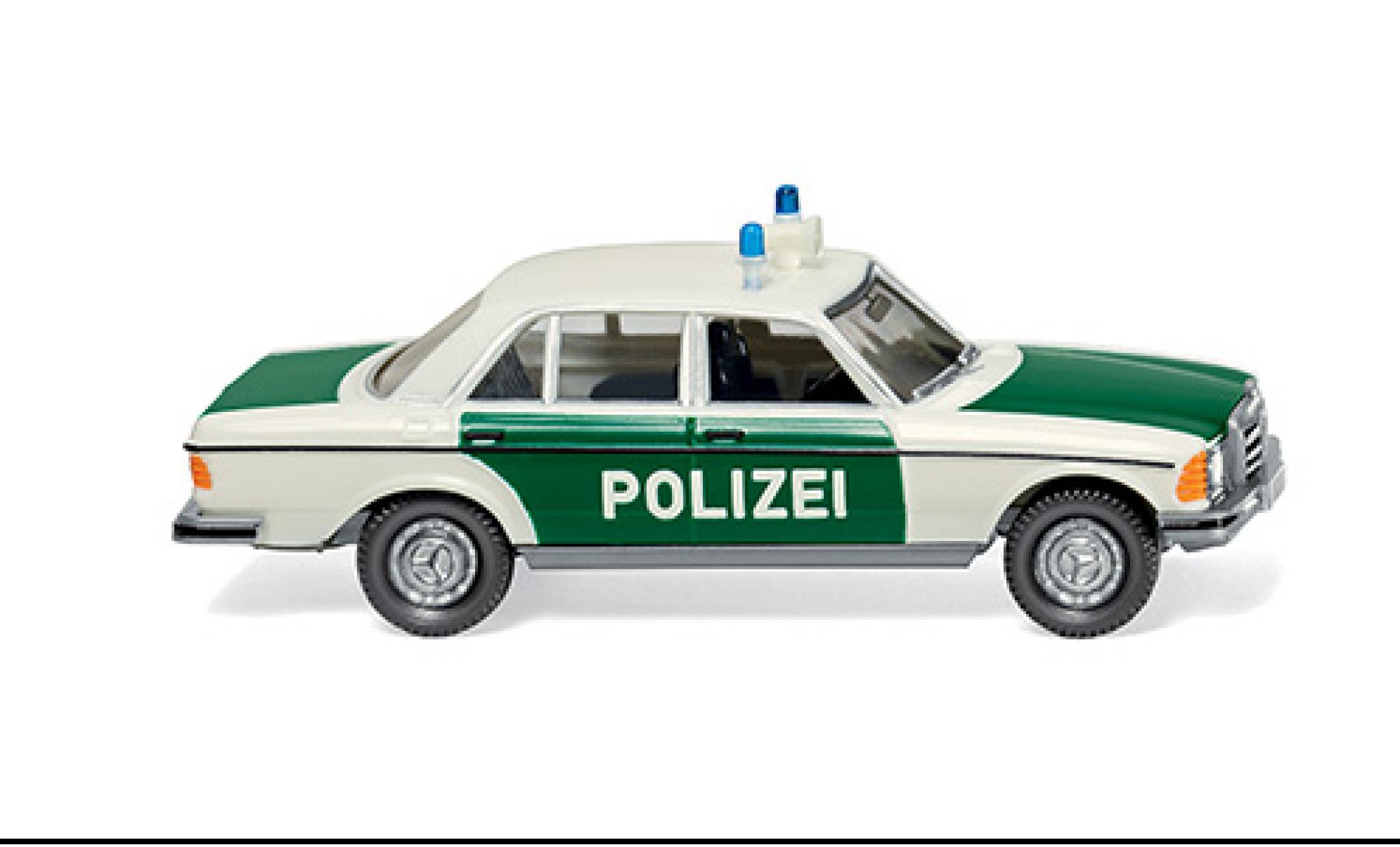 Mercedes 240 1/87 Wiking D (W123) Police 1975 diecast model cars