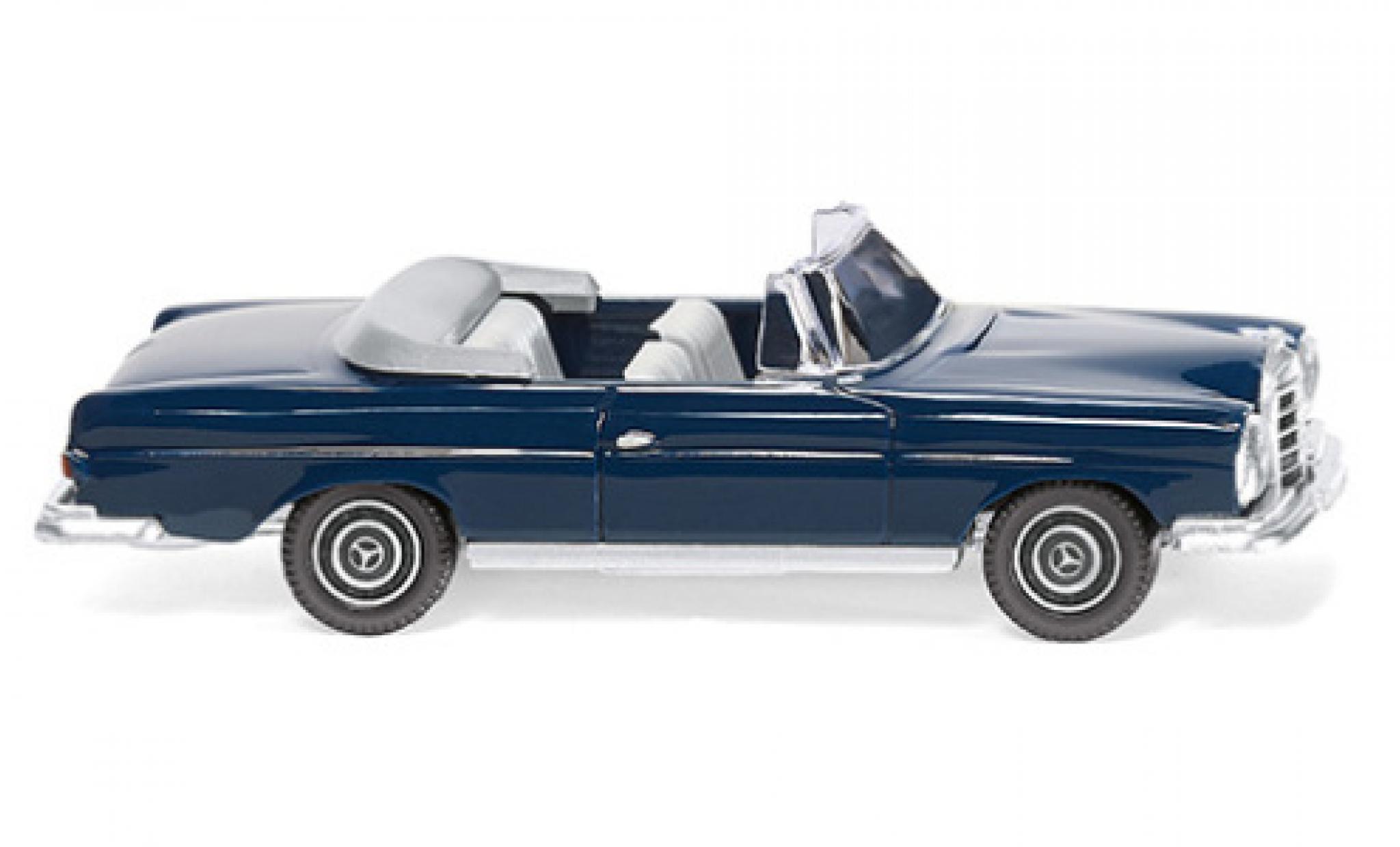 Mercedes 280 1/87 Wiking SE Convertible blue 1967 diecast model cars