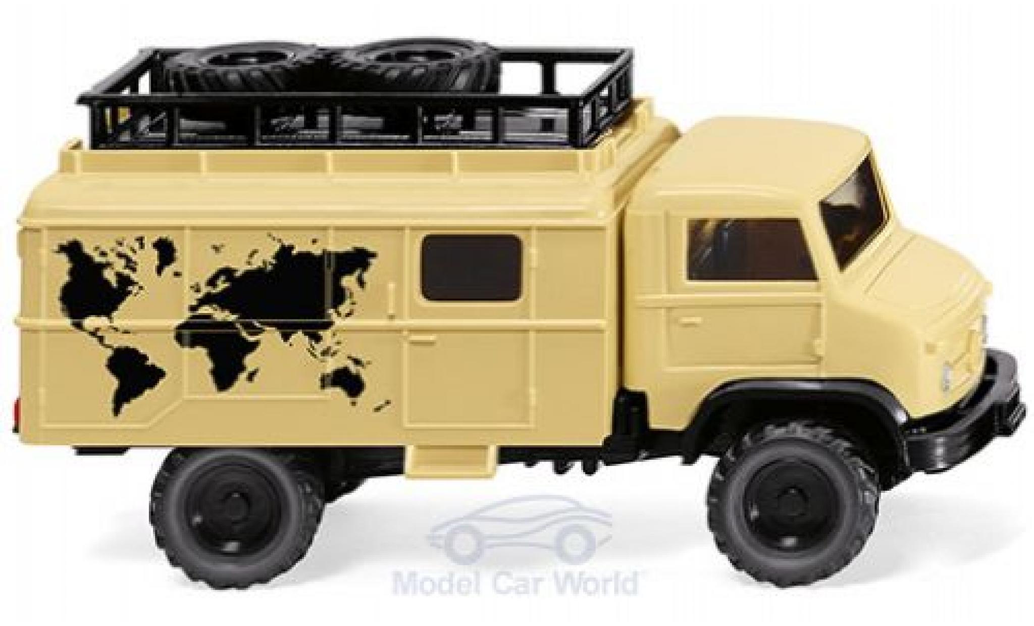 Mercedes Unimog 1/87 Wiking S 404 Globetredter diecast model cars