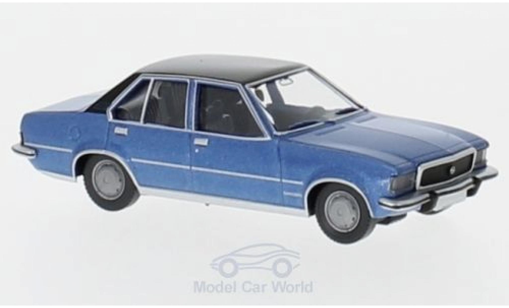 Opel Commodore C 1/87 Wiking B metallic blue/black diecast model cars