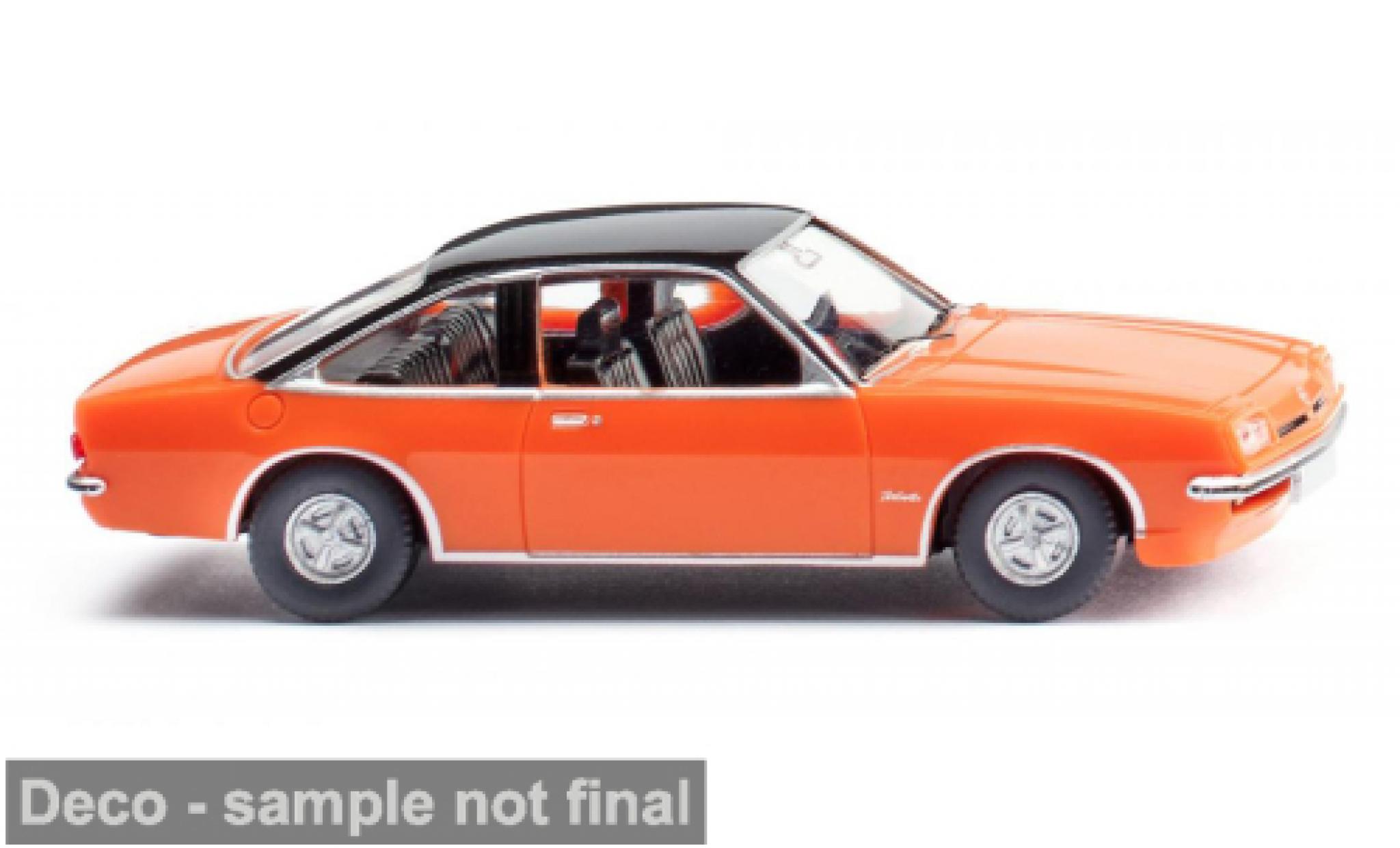 Opel Manta 1/87 Wiking B Saloontta 1975 1:87 diecast model cars