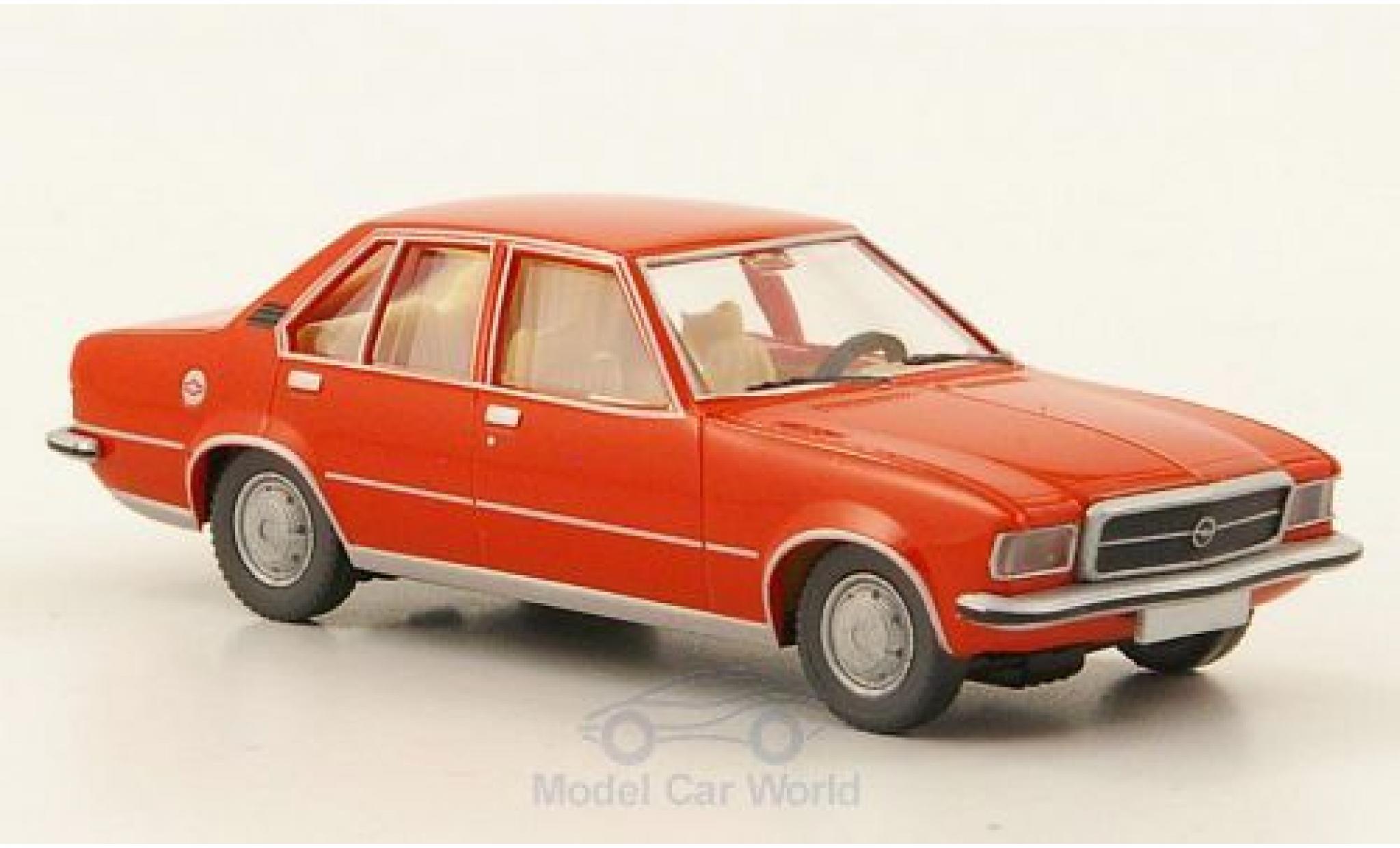 Opel Rekord 1/87 Wiking D red diecast model cars