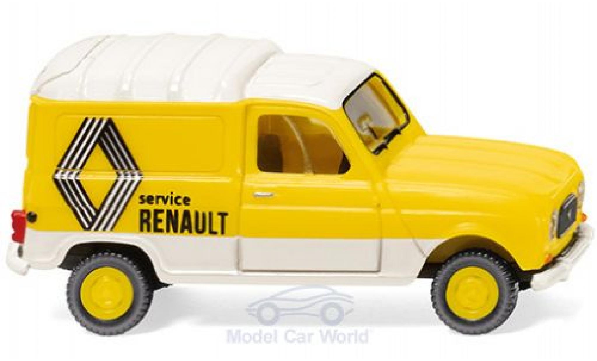 Renault 4 1/87 Wiking Van diecast model cars