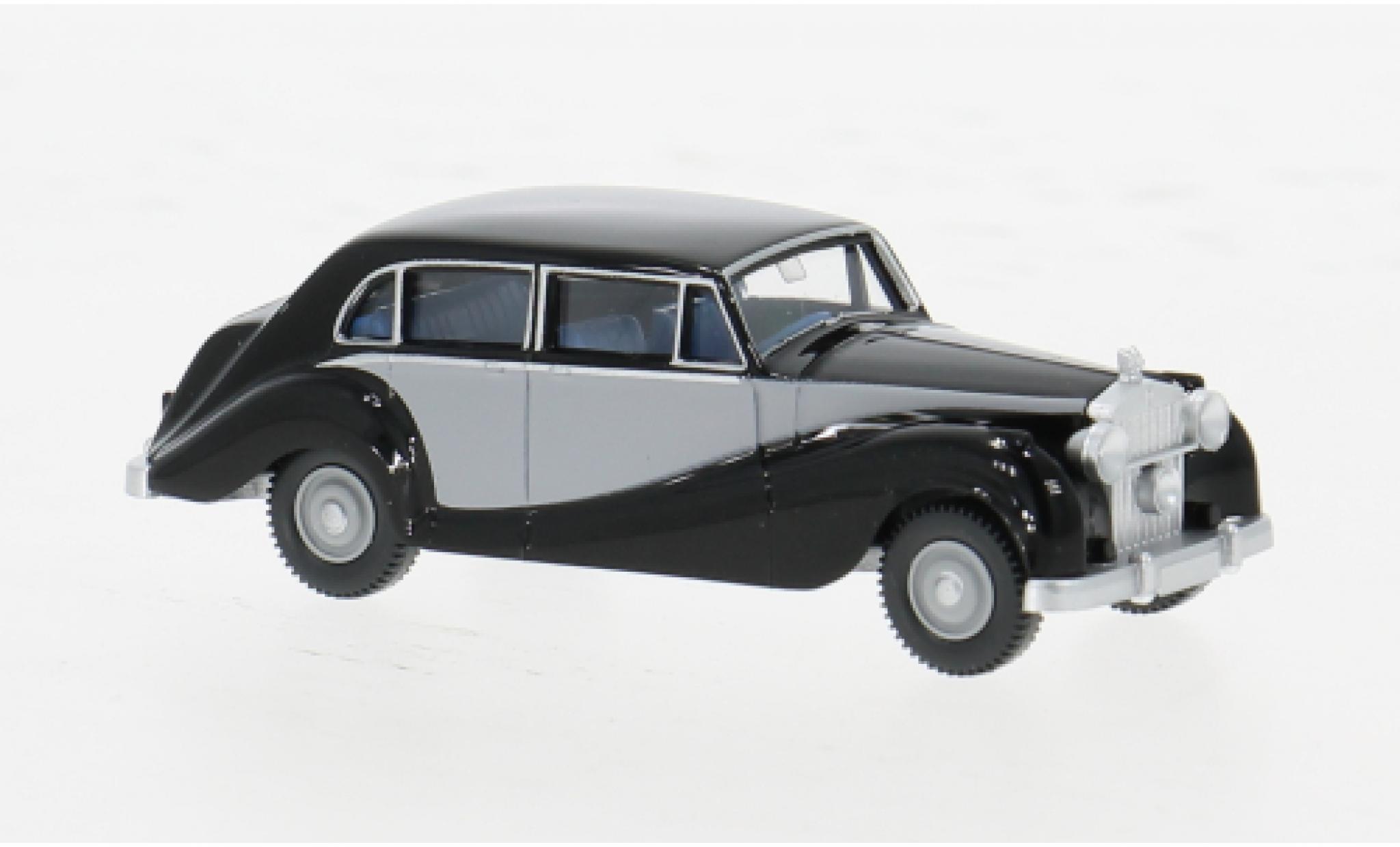 Rolls Royce Silver Wraith 1/87 Wiking black/grey 1946 1:87 diecast model cars