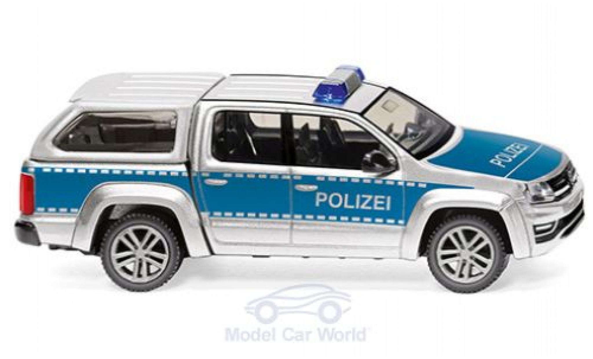 Volkswagen Amarok 1/87 Wiking GP Comfortline Police diecast model cars