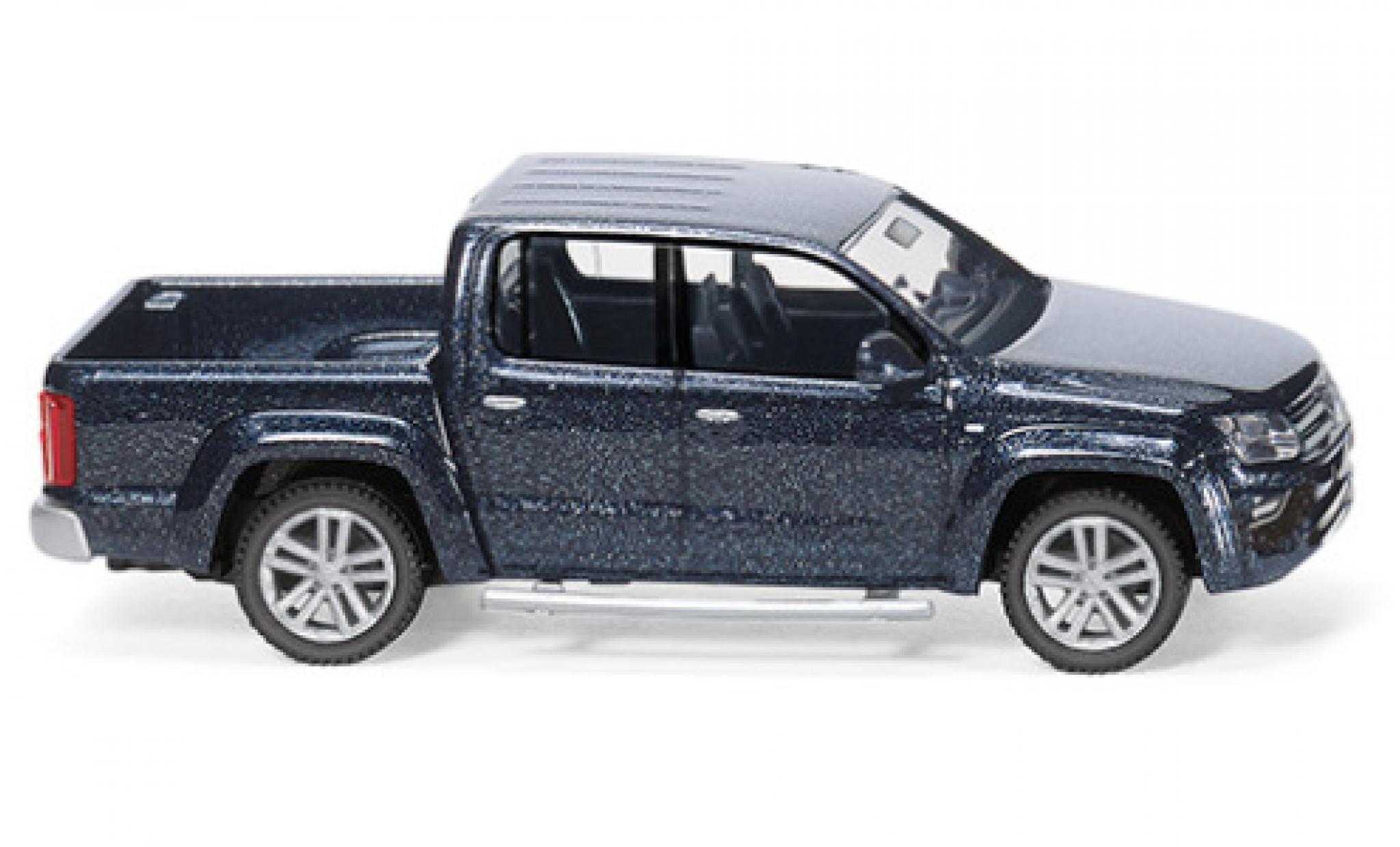 Volkswagen Amarok 1/87 Wiking GP Highline metallic blue diecast model cars