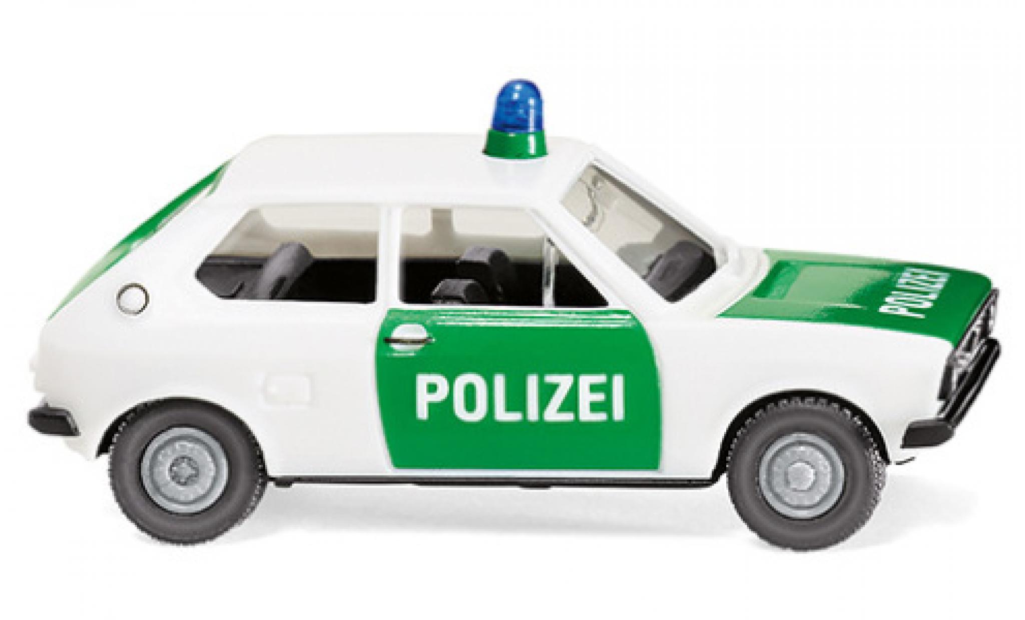 Volkswagen Polo 1/87 Wiking I Police 1975 diecast model cars