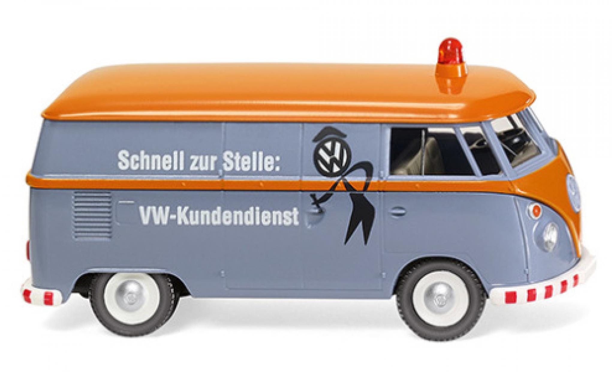 Volkswagen T1 1/87 Wiking Van Kundendienst 1963 diecast model cars