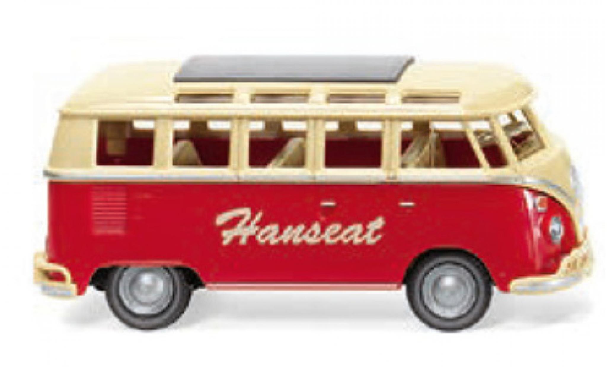 Volkswagen T1 1/87 Wiking Sambabus Hanseat 1963 diecast model cars