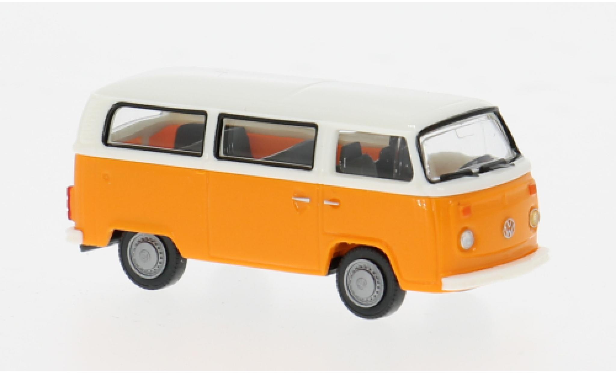 Volkswagen T2 1/87 Wiking b Bus orange/beige 1972 1:87 diecast model cars