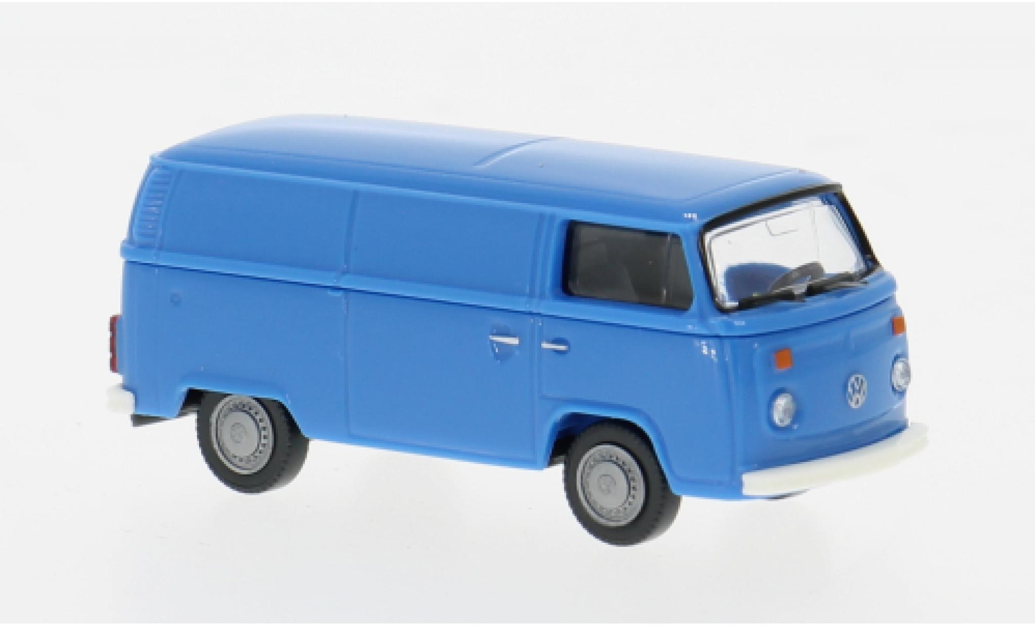 Volkswagen T2 1/87 Wiking b Van blue 1972 1:87 diecast model cars