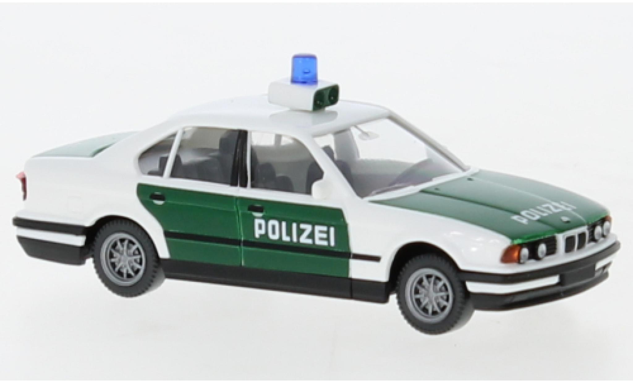 Bmw 525 1/87 Wiking i (E34) police (D) 1987 diecast model cars