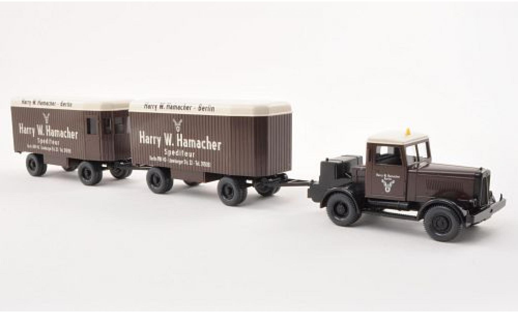 Hanomag ST 100 1/87 Wiking Harry W. Hamacher diecast model cars