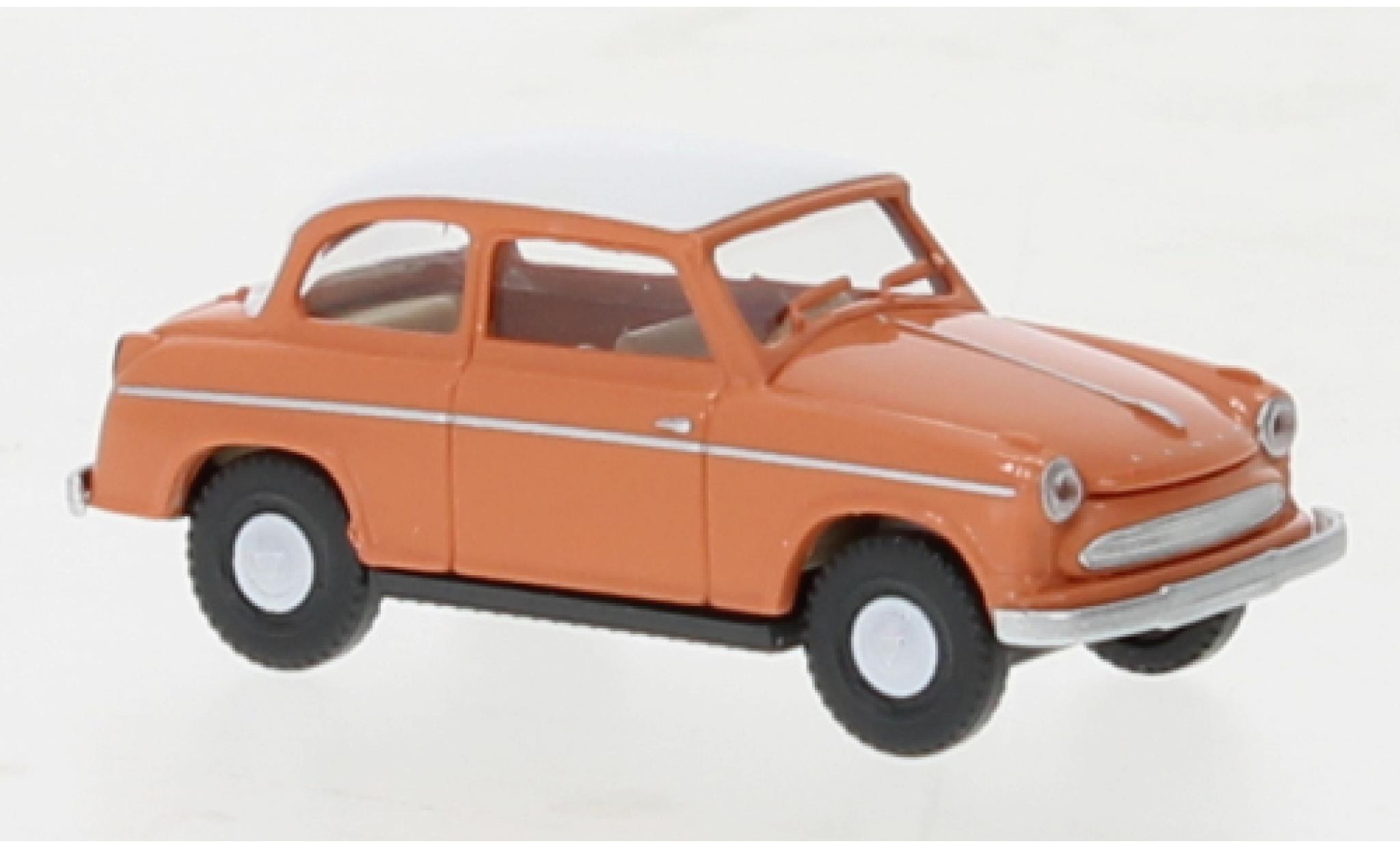 Lloyd Alexander 1/87 Wiking TS pink/white 1954 diecast model cars