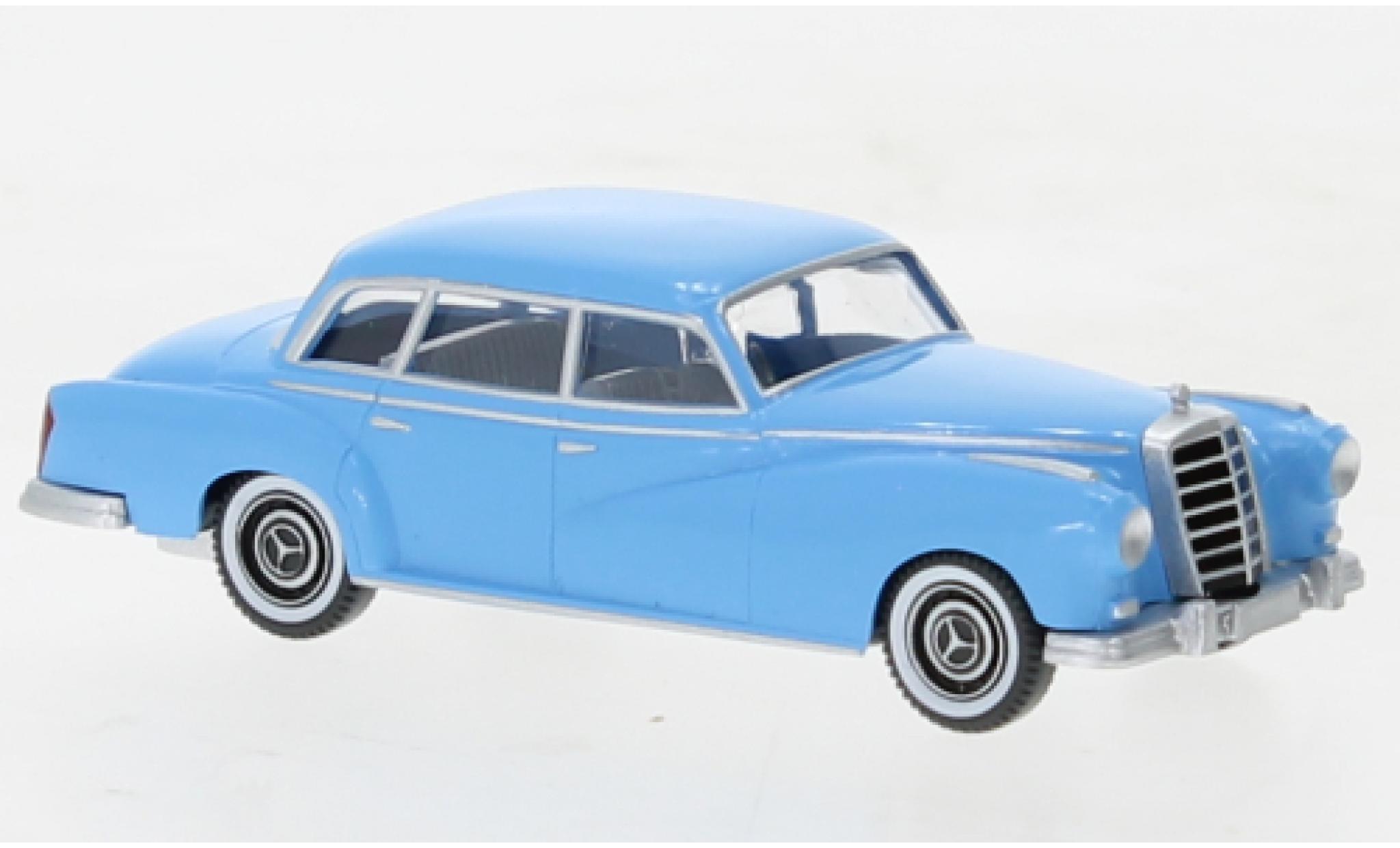 Mercedes CLA 1/87 Wiking 300 blue clair 1957 diecast model cars