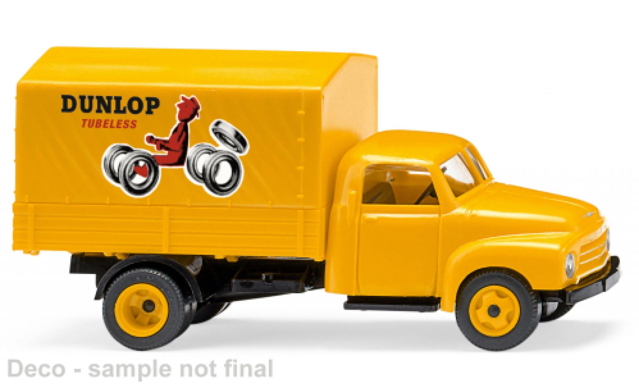 Opel Blitz 1/87 Wiking Dunlop diecast model cars